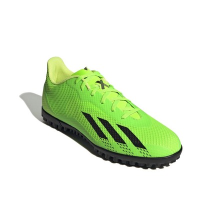 Unisex X Speedportal.4 Turf Boots, Green, A901_ONE, large image number 0