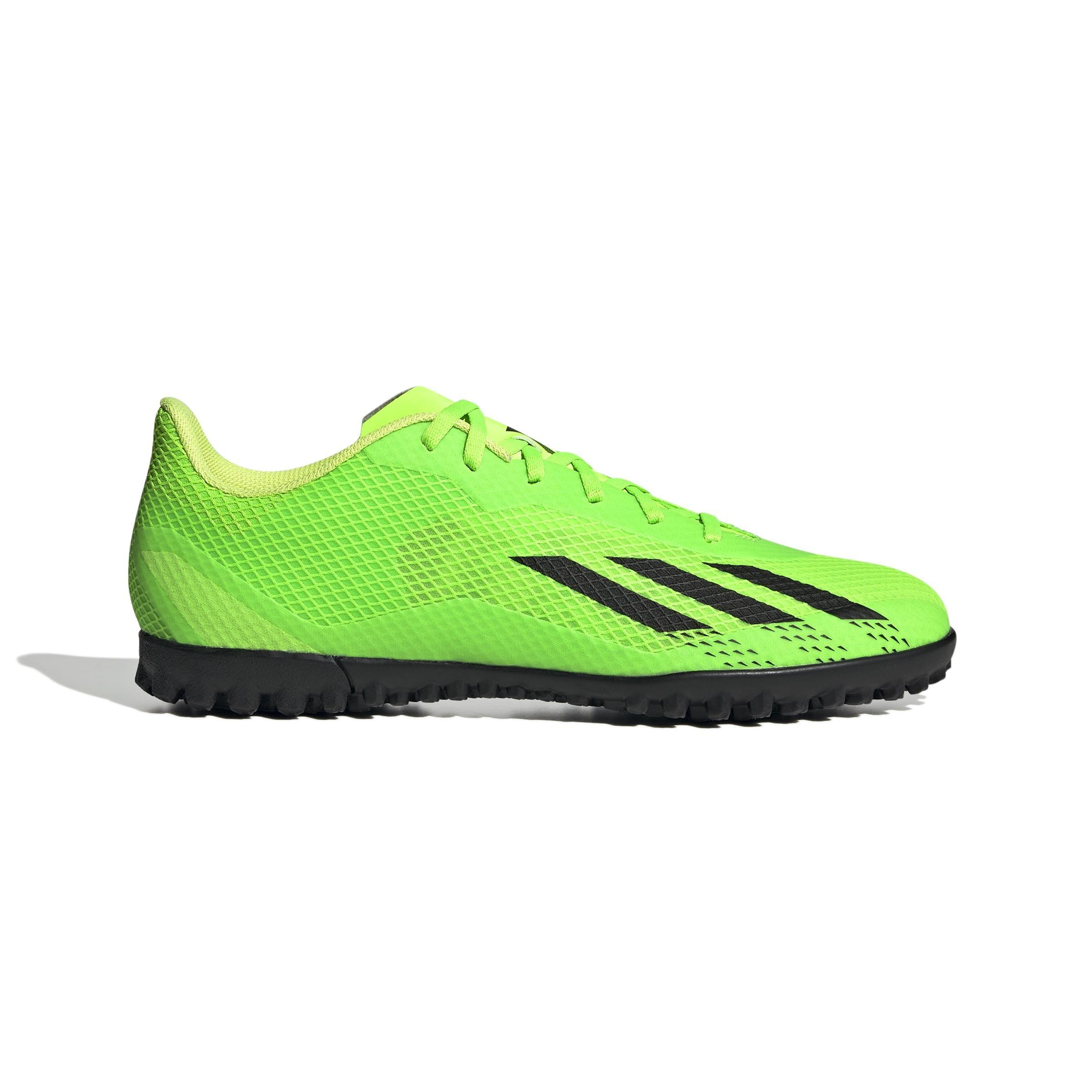 Unisex Speedportal.4 Turf Boots, Green, A901_ONE, large image number 0