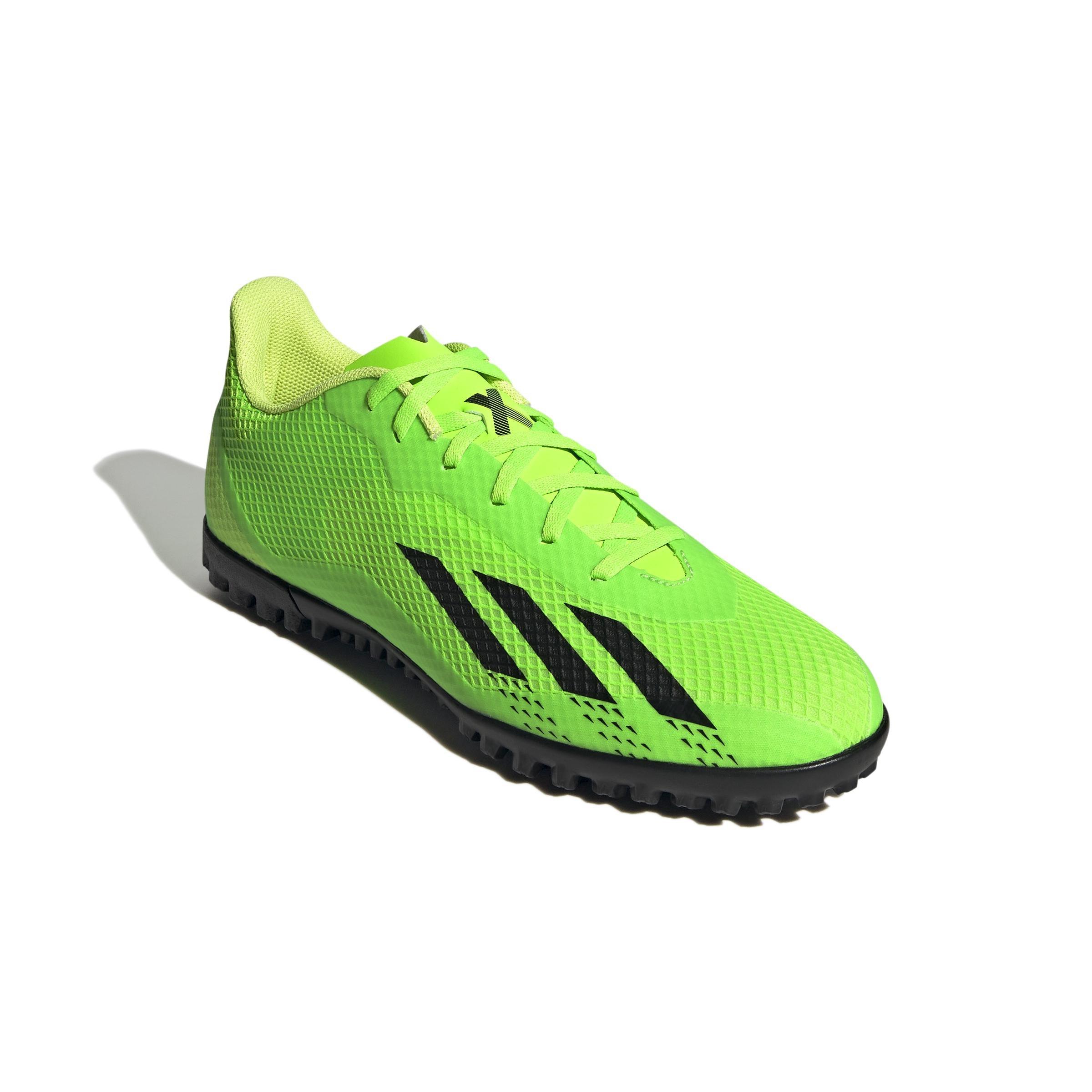 Unisex Speedportal.4 Turf Boots, Green, A901_ONE, large image number 1