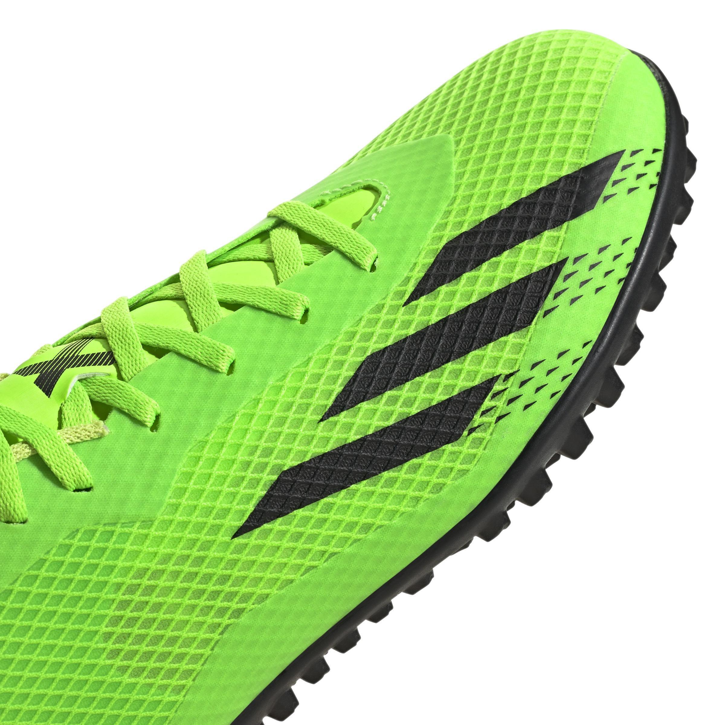 Unisex Speedportal.4 Turf Boots, Green, A901_ONE, large image number 4