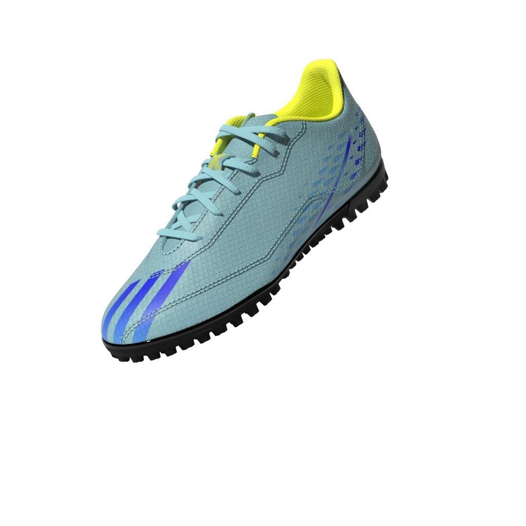 Unisex Kids Speedportal.4 Turf Boots, Blue, , large image number 5