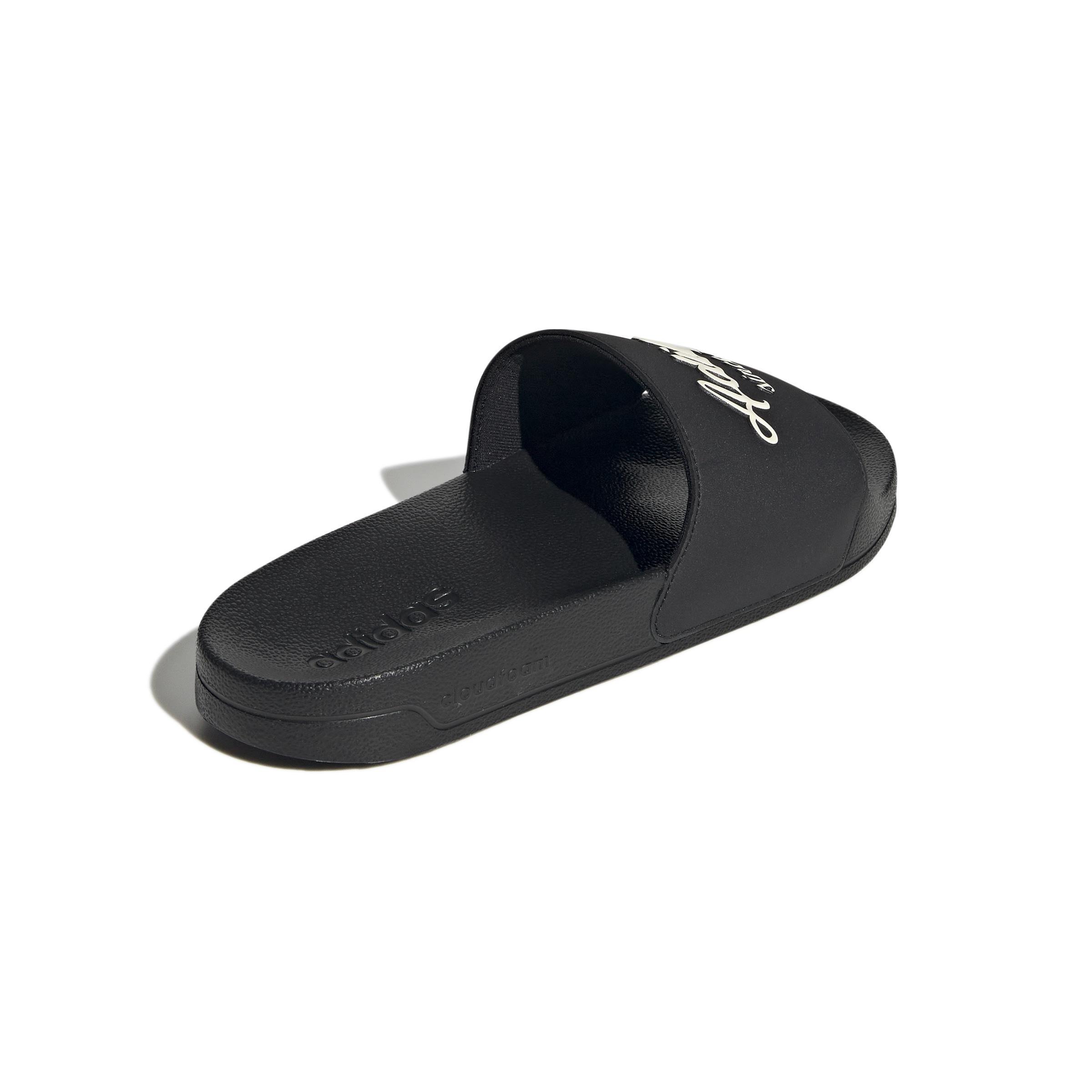 Unisex Adilette Shower Slides, Black, A901_ONE, large image number 3