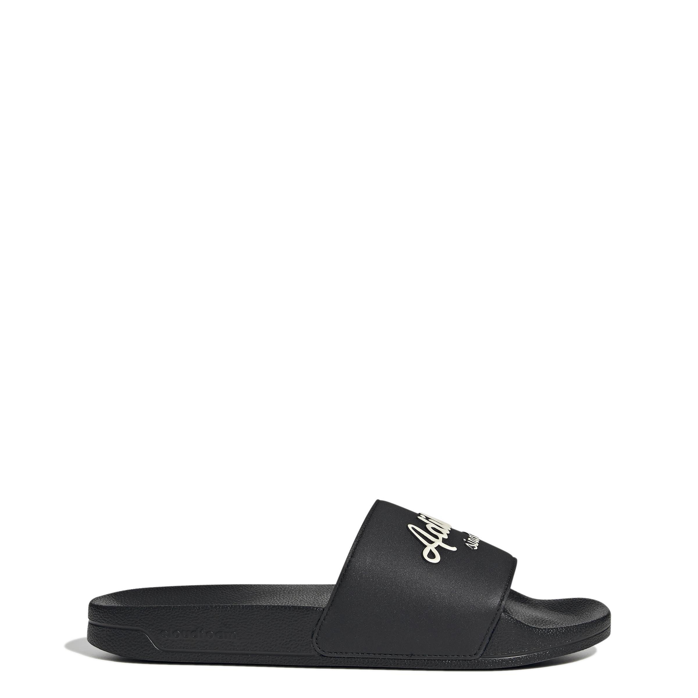 Unisex Adilette Shower Slides, Black, , large image number 5