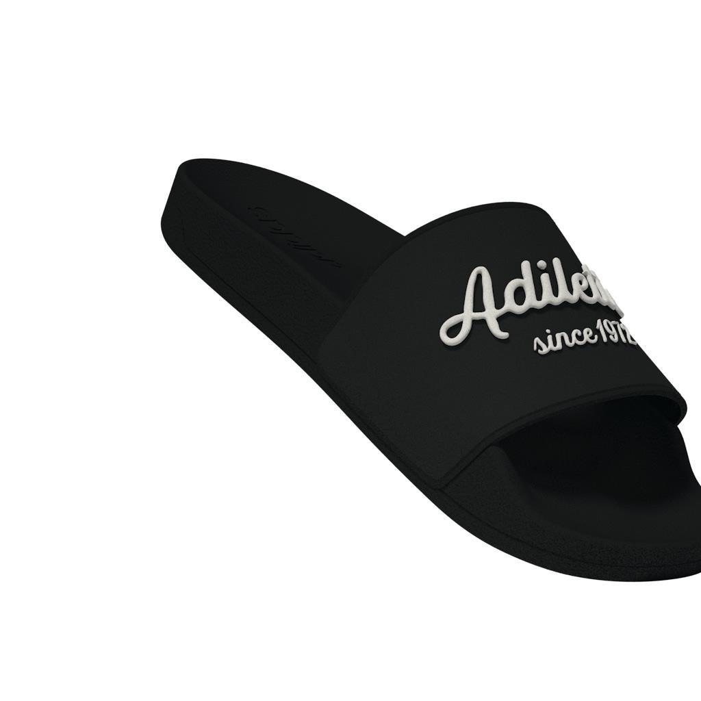 Unisex Adilette Shower Slides, Black, A901_ONE, large image number 7