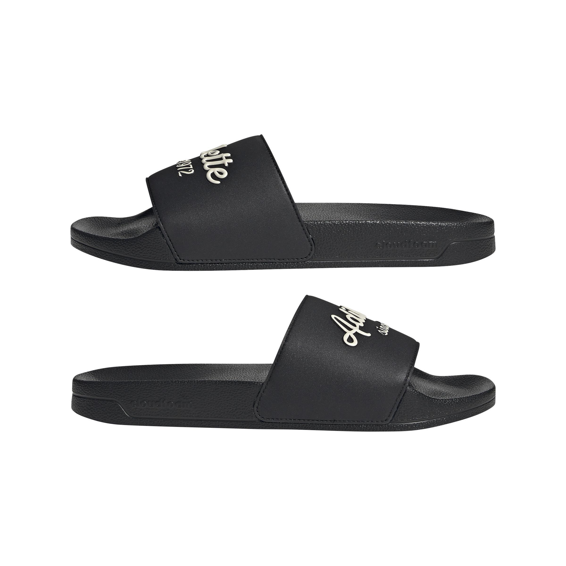 Unisex Adilette Shower Slides, Black, A901_ONE, large image number 12