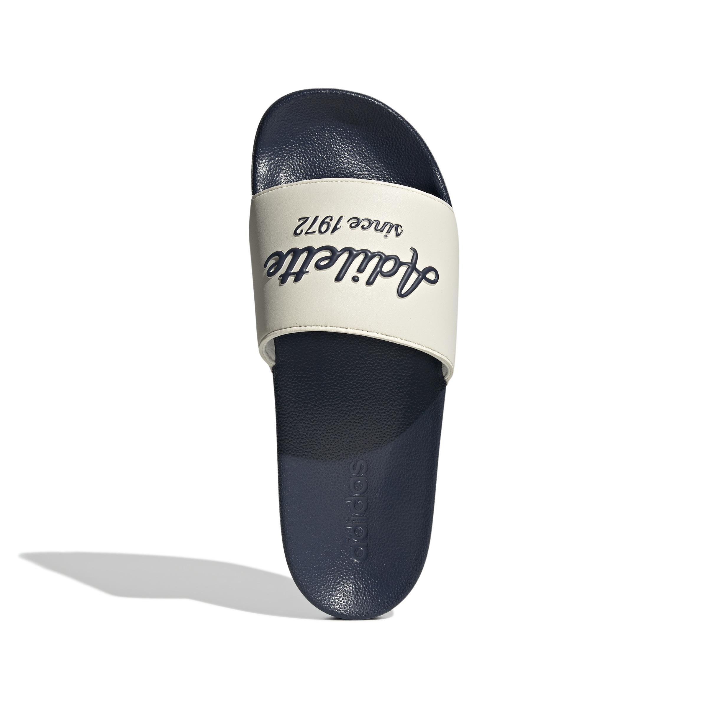 Unisex Adilette Shower Slides, White, , large image number 1