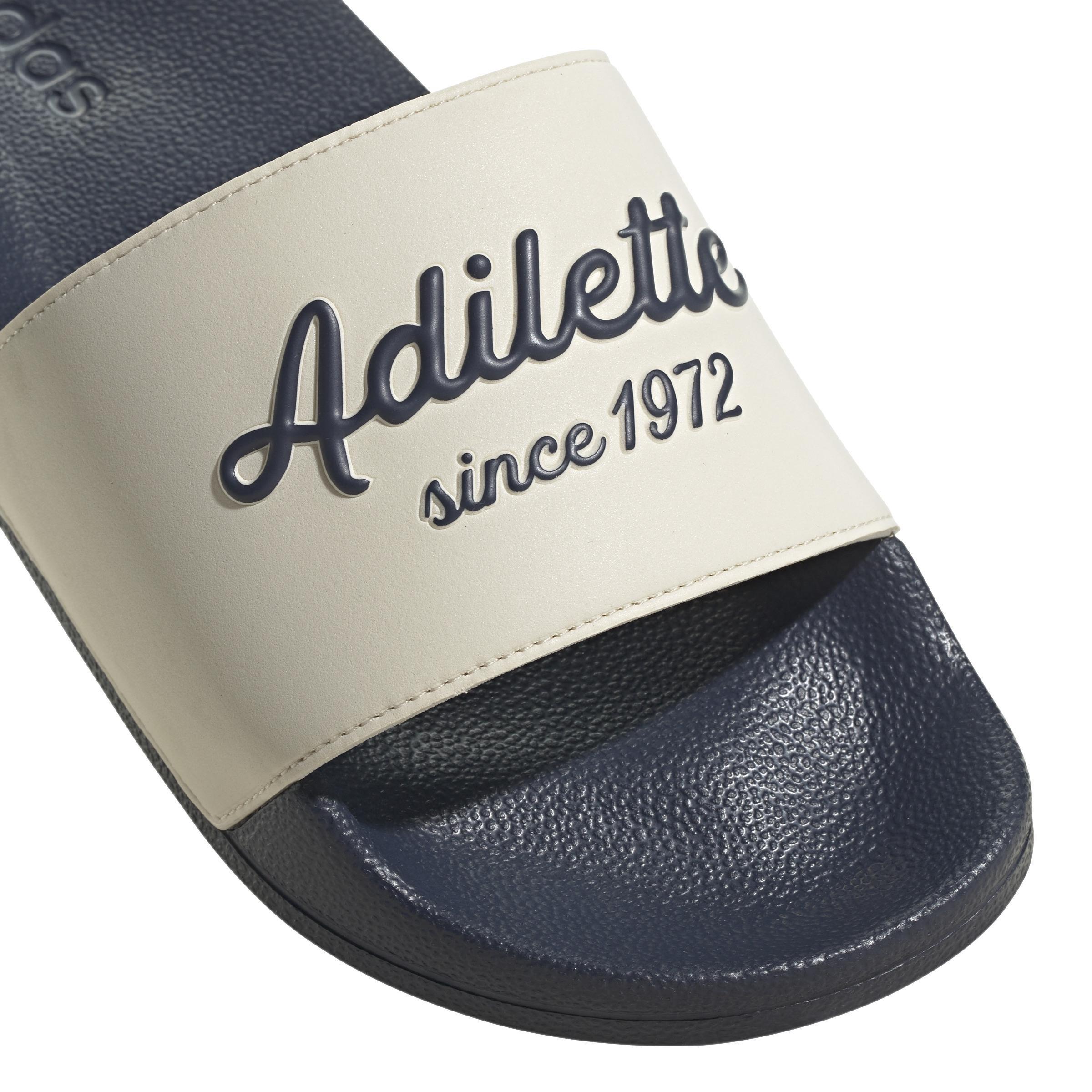 Unisex Adilette Shower Slides, White, , large image number 4