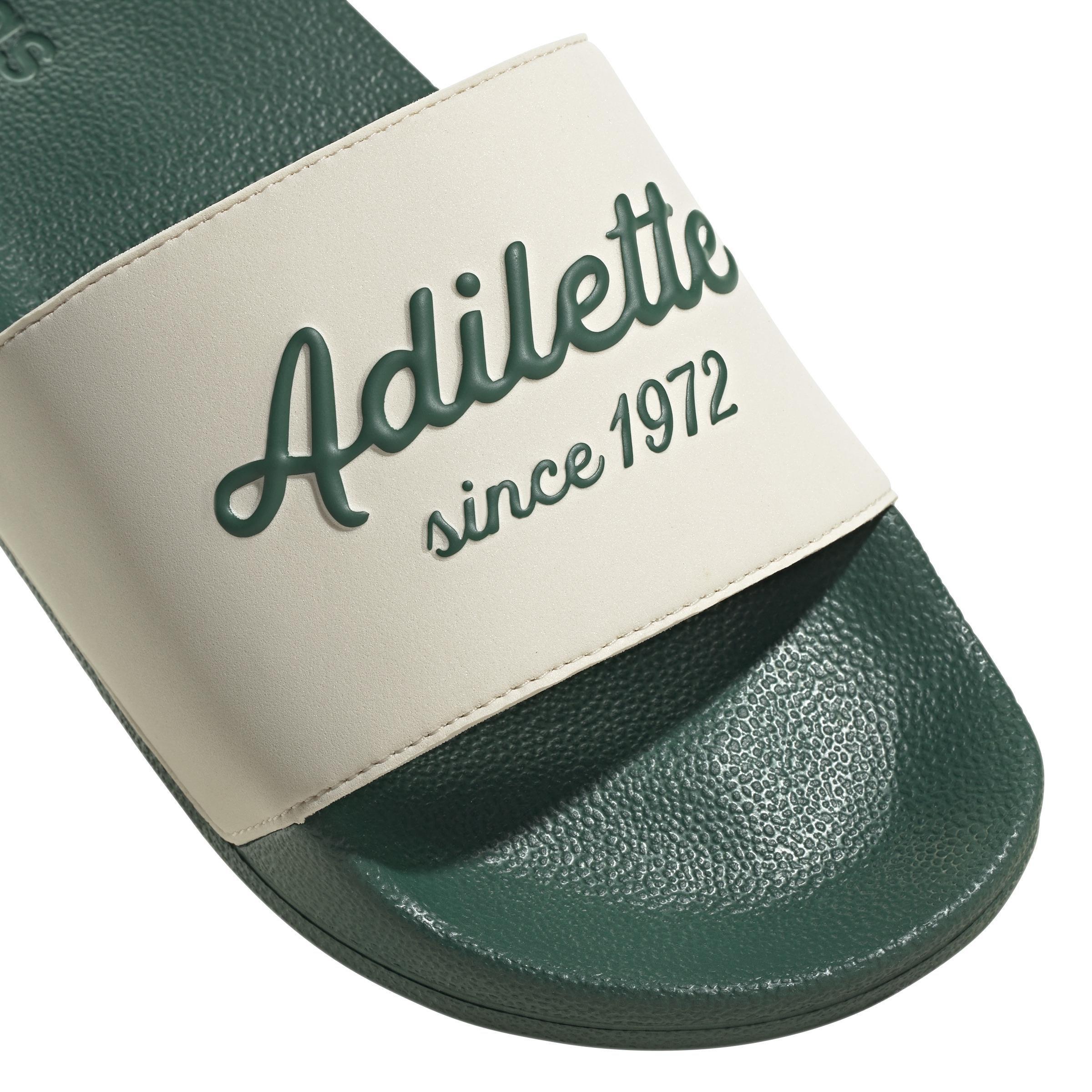 Unisex Adilette Shower Slides, White, , large image number 5