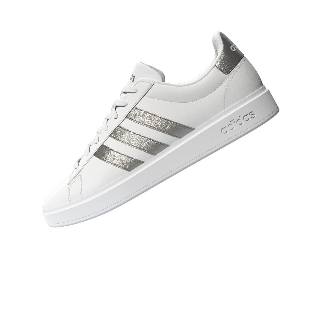 Grand Court Cloudfoam Lifestyle Court Comfort Shoes, White, A901_ONE, large image number 4