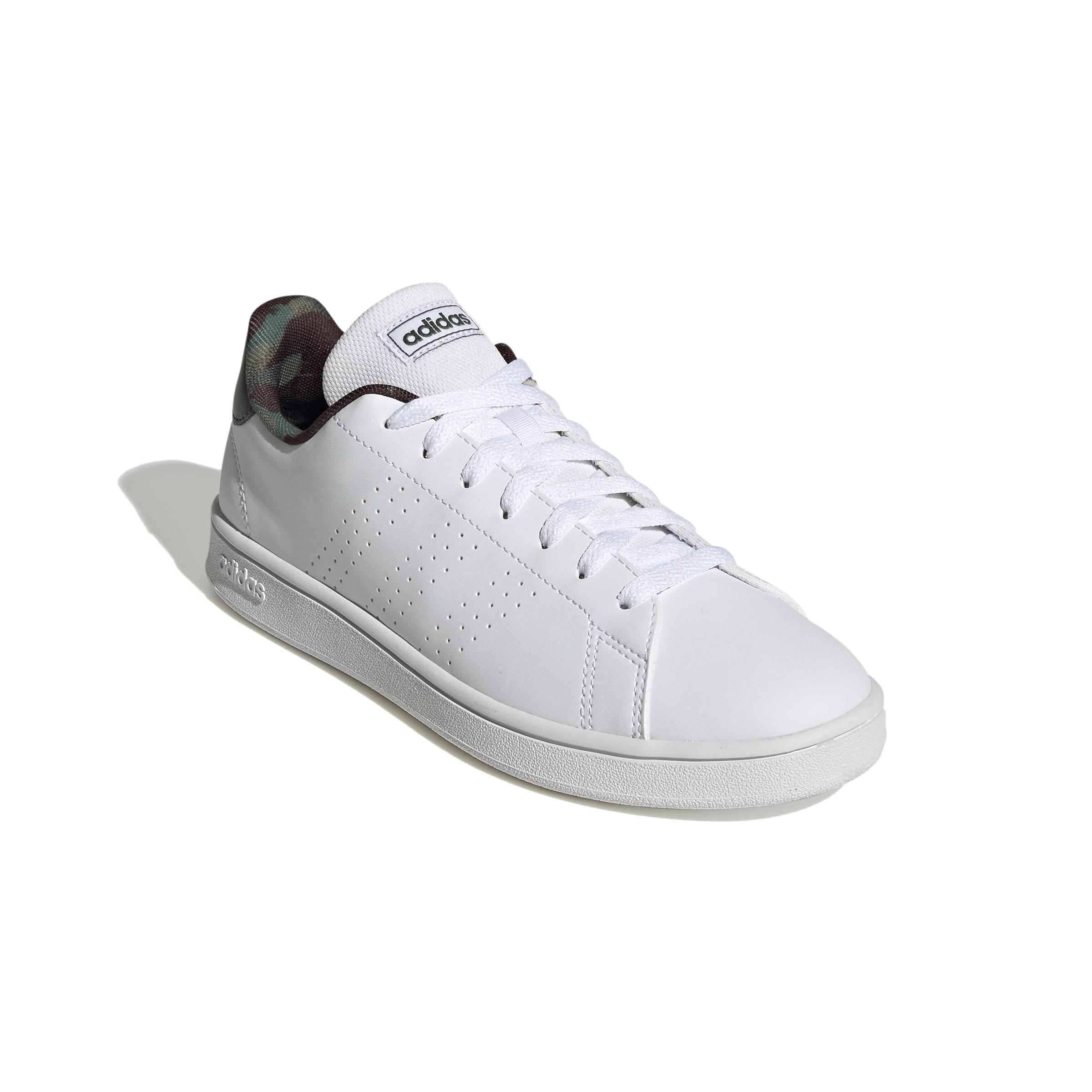 Advantage Base Court Lifestyle Shoes, White, A901_ONE, large image number 1