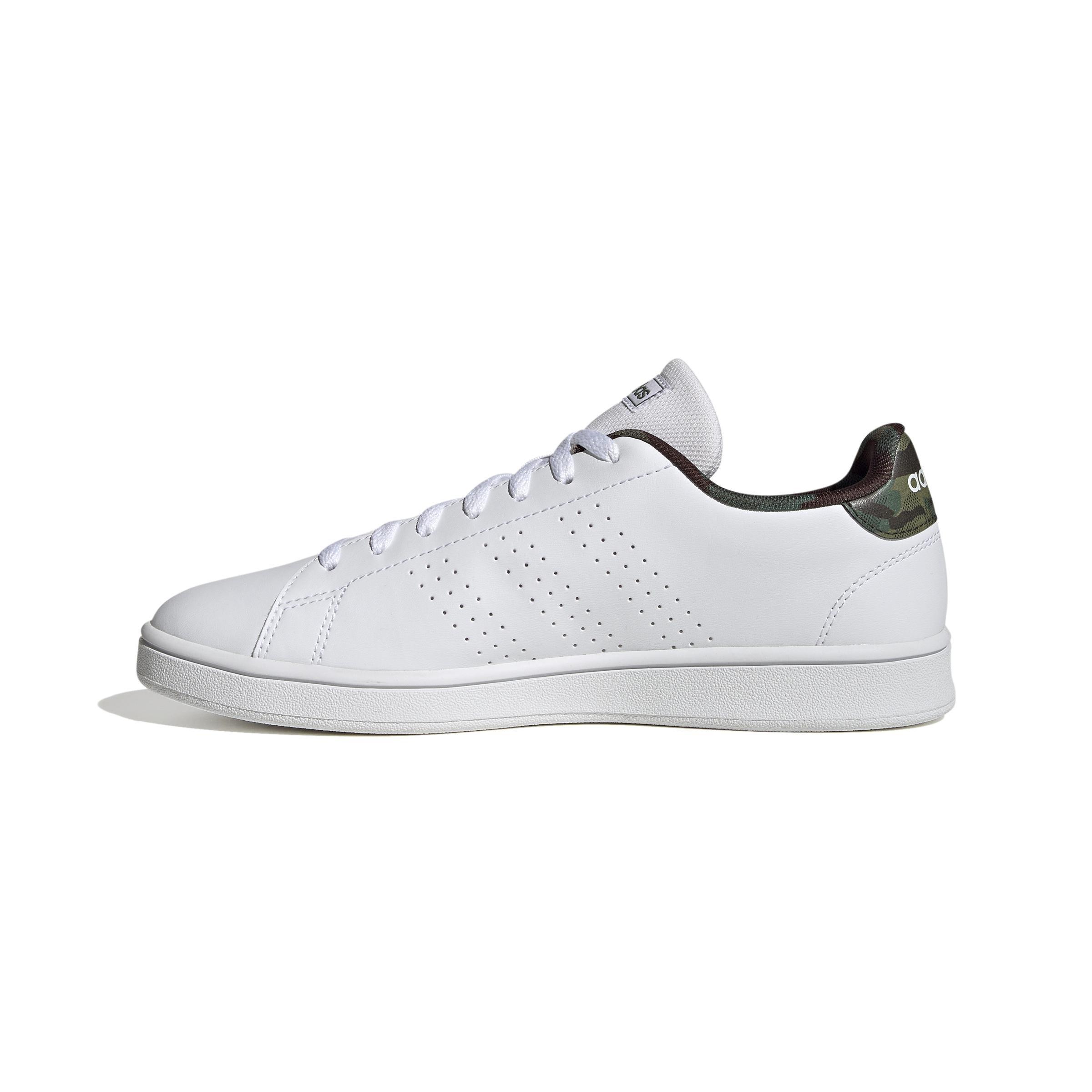 Advantage Base Court Lifestyle Shoes, White, A901_ONE, large image number 7