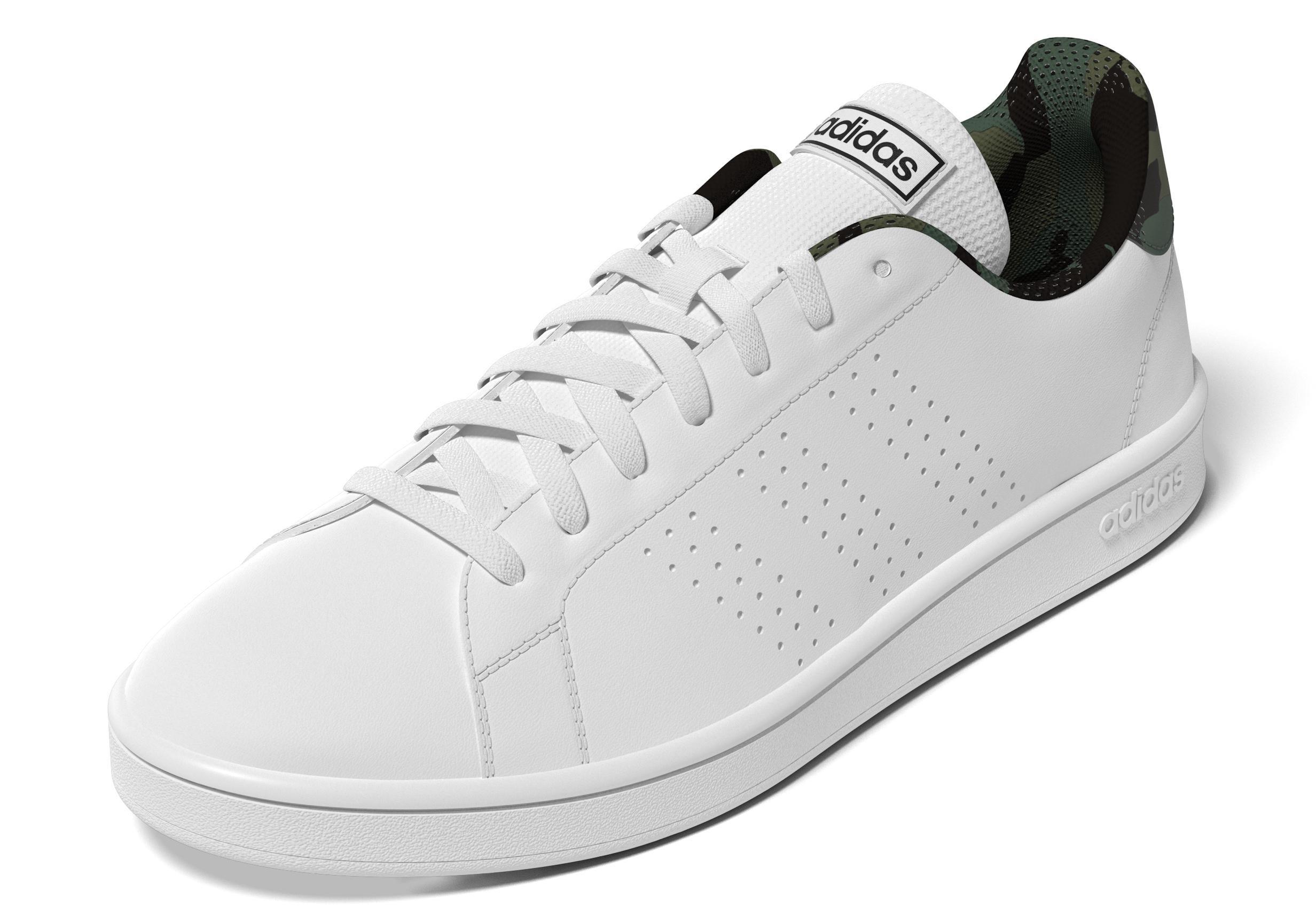Advantage Base Court Lifestyle Shoes, White, A901_ONE, large image number 12