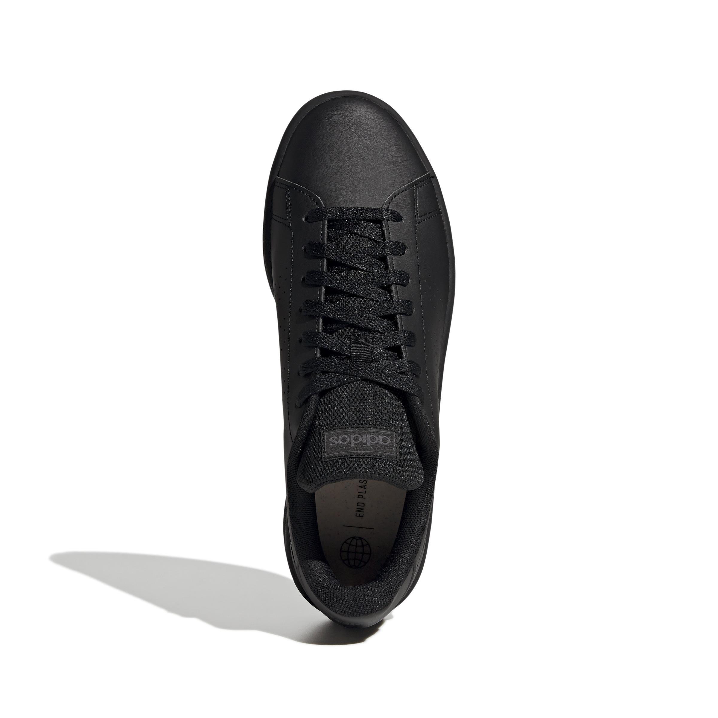 Advantage Base Court Lifestyle Shoes, Black, A901_ONE, large image number 1