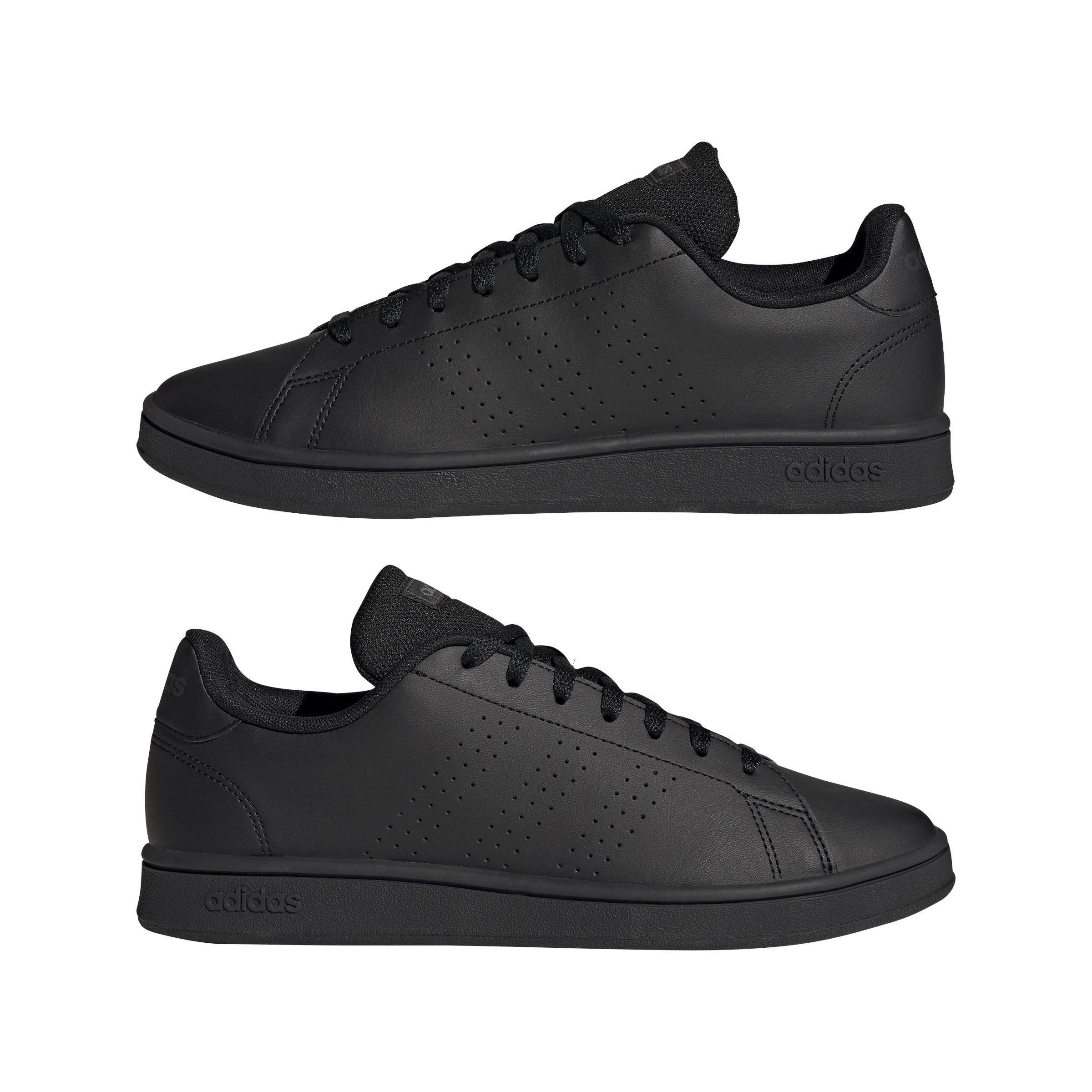 Advantage Base Court Lifestyle Shoes, Black, A901_ONE, large image number 12