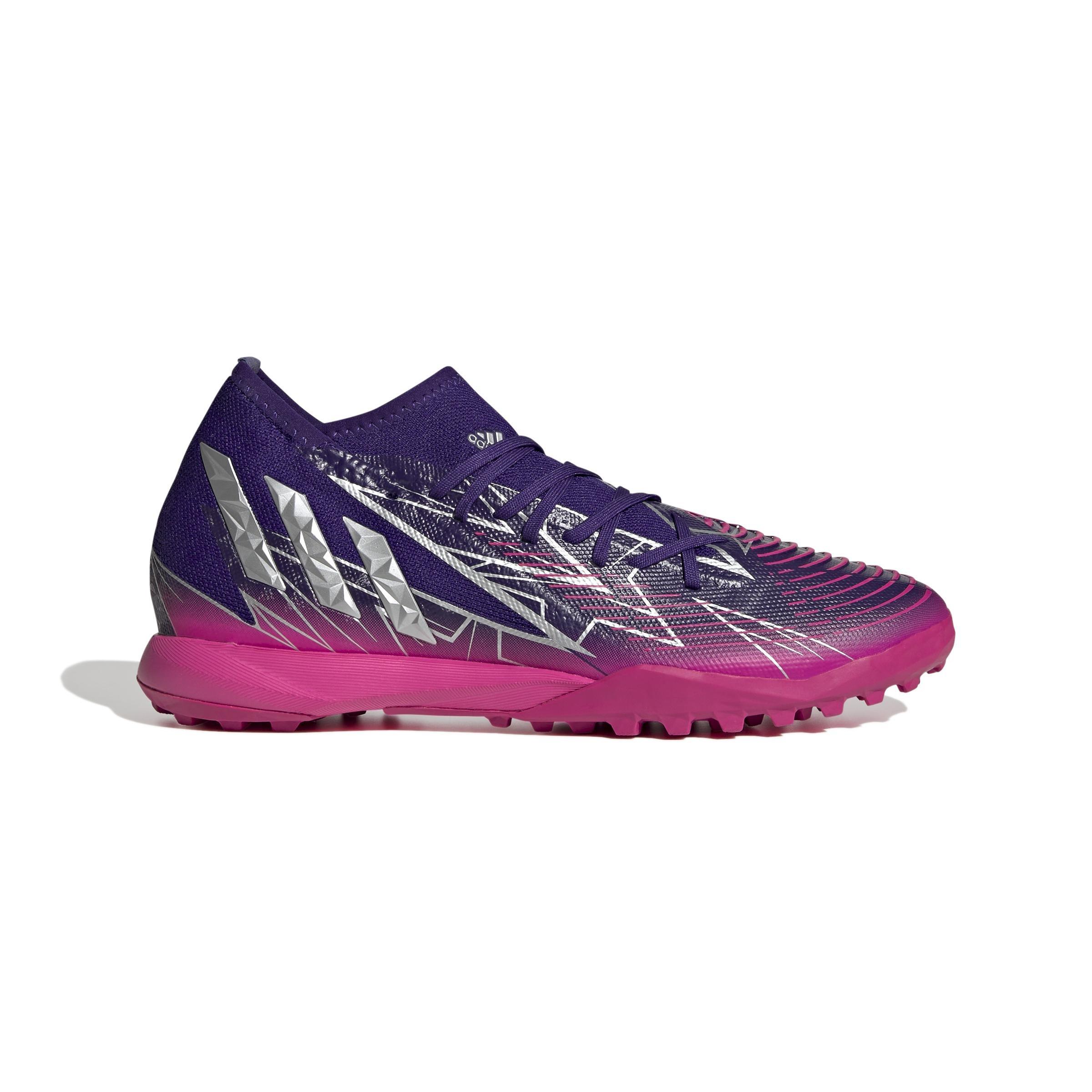 Unisex Predator Edge.3 Turf Boots, Purple, A901_ONE, large image number 0