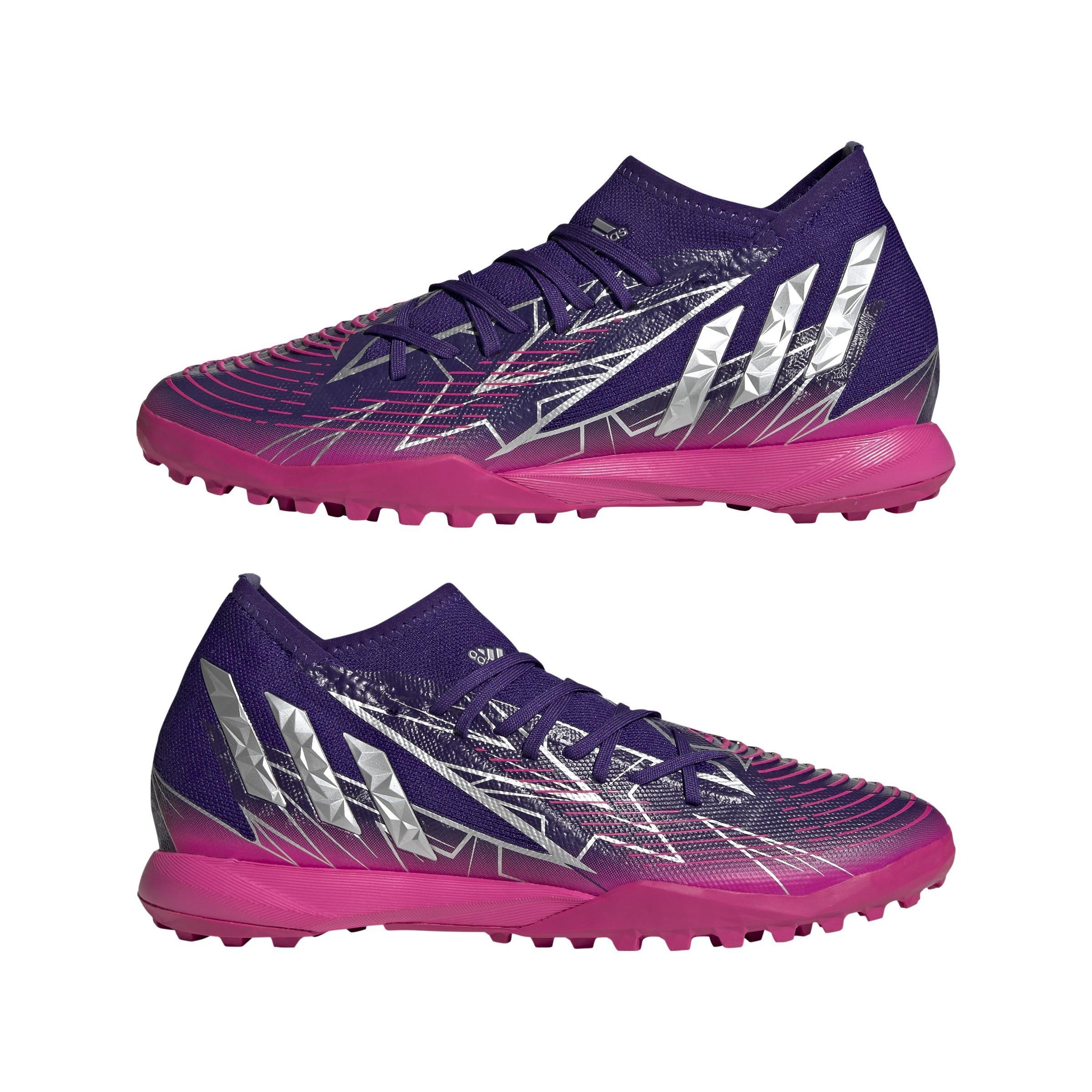 Unisex Predator Edge.3 Turf Boots, Purple, A901_ONE, large image number 11