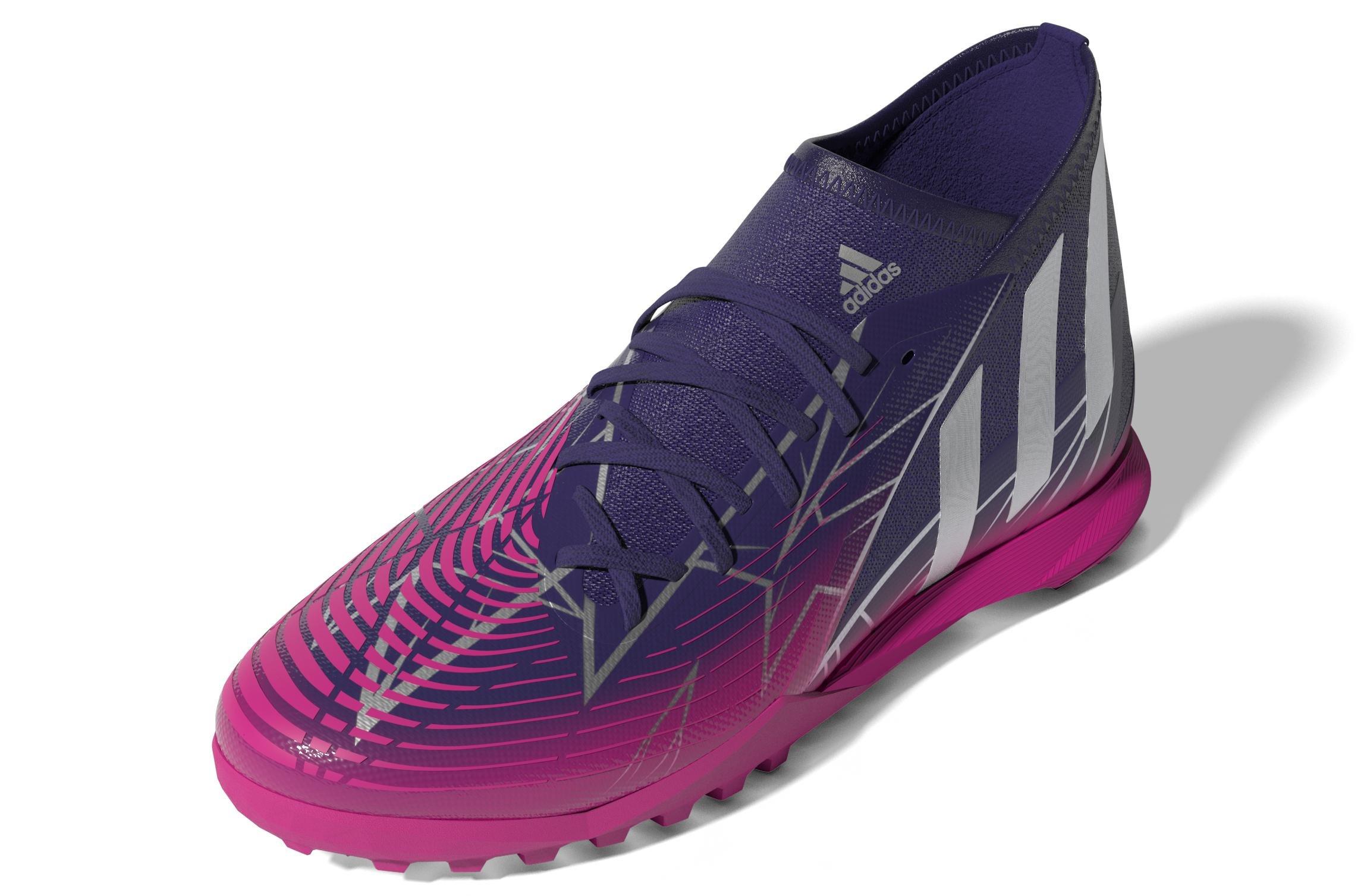 Unisex Predator Edge.3 Turf Boots, Purple, A901_ONE, large image number 16