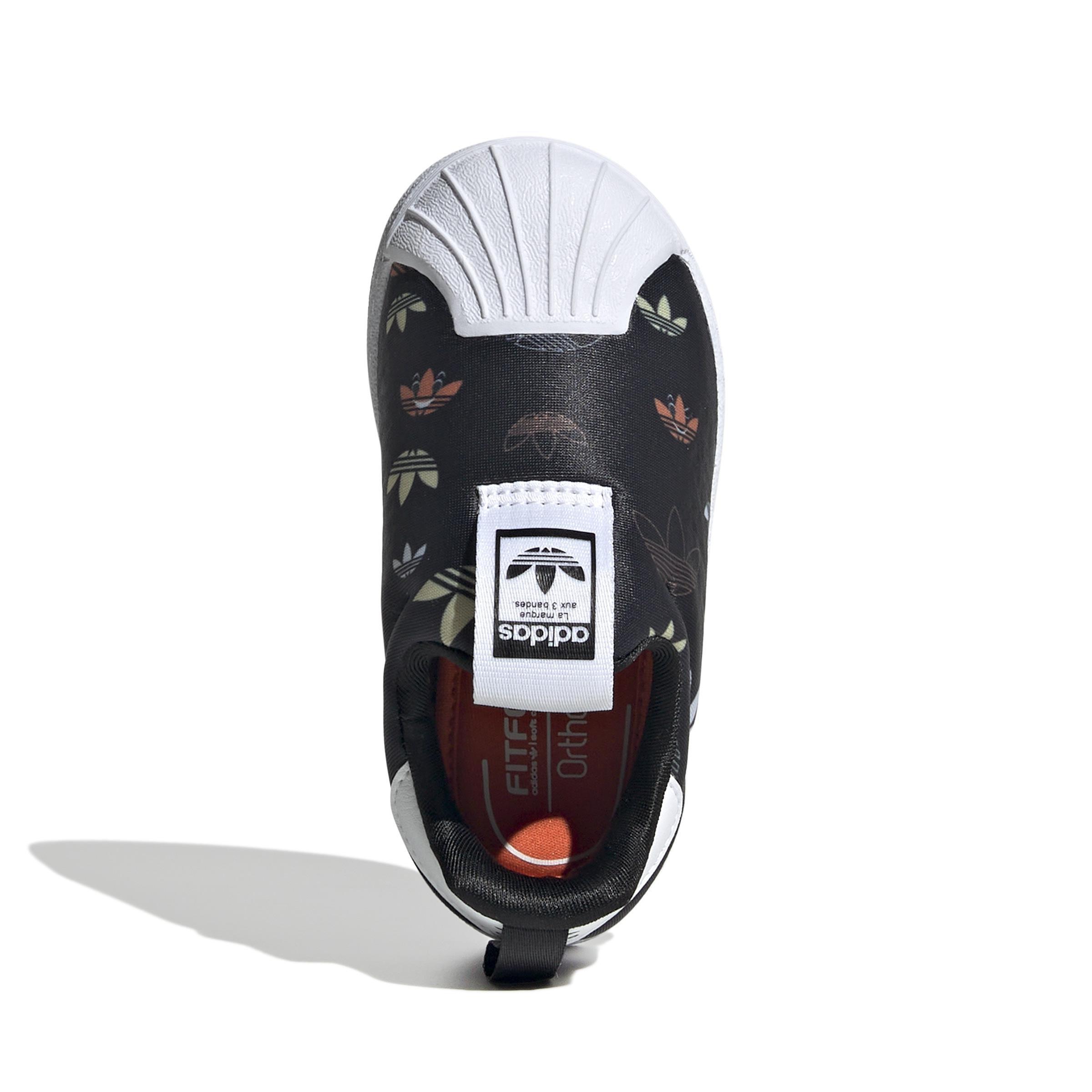 Unisex Kids Superstar 360 Shoes, Black, A901_ONE, large image number 1
