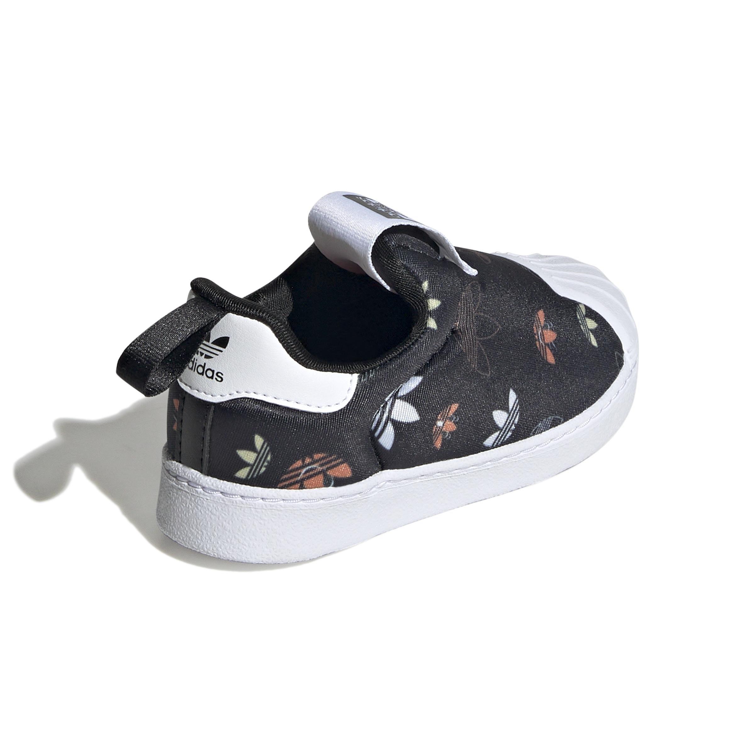 Unisex Kids Superstar 360 Shoes, Black, A901_ONE, large image number 3