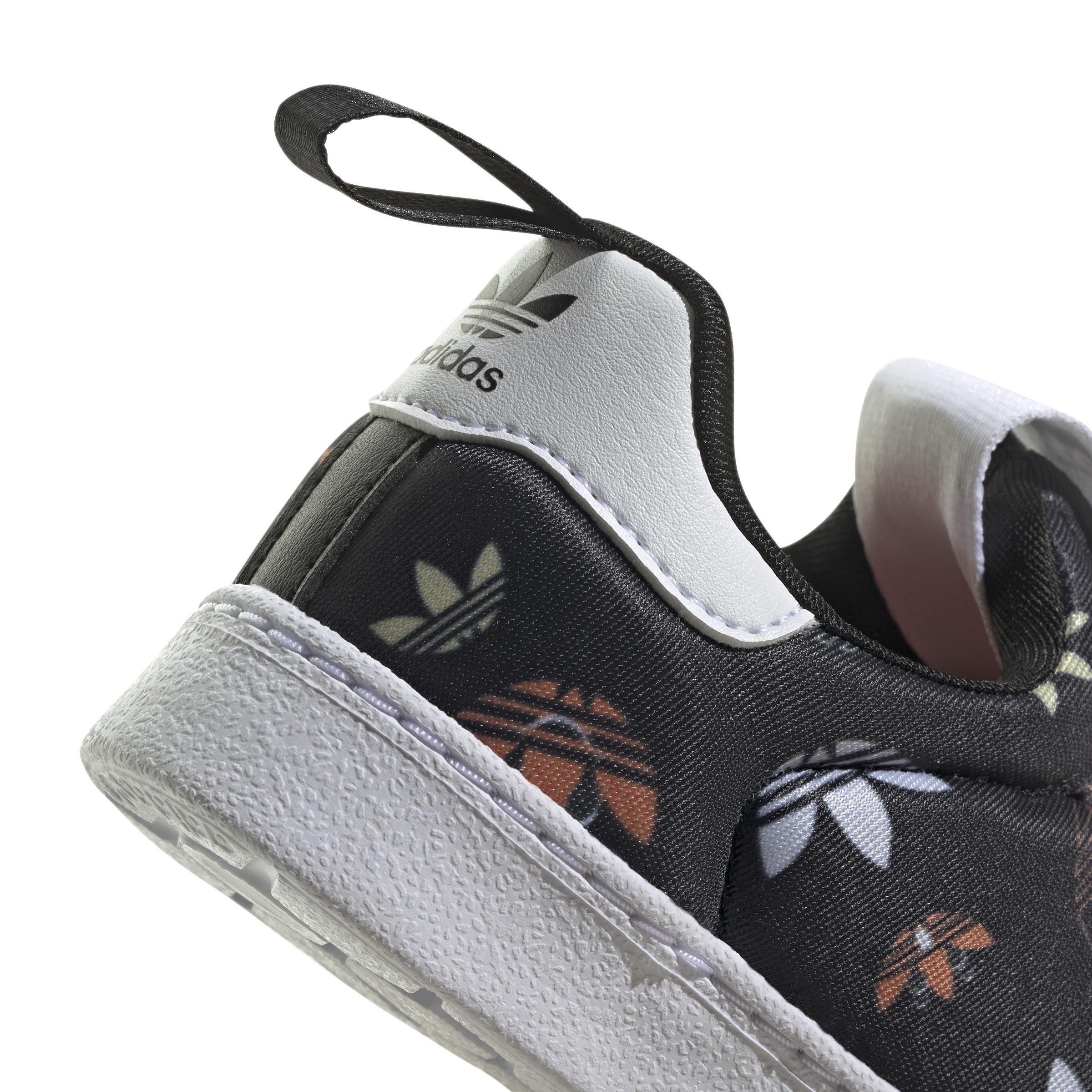 Unisex Kids Superstar 360 Shoes, Black, A901_ONE, large image number 4