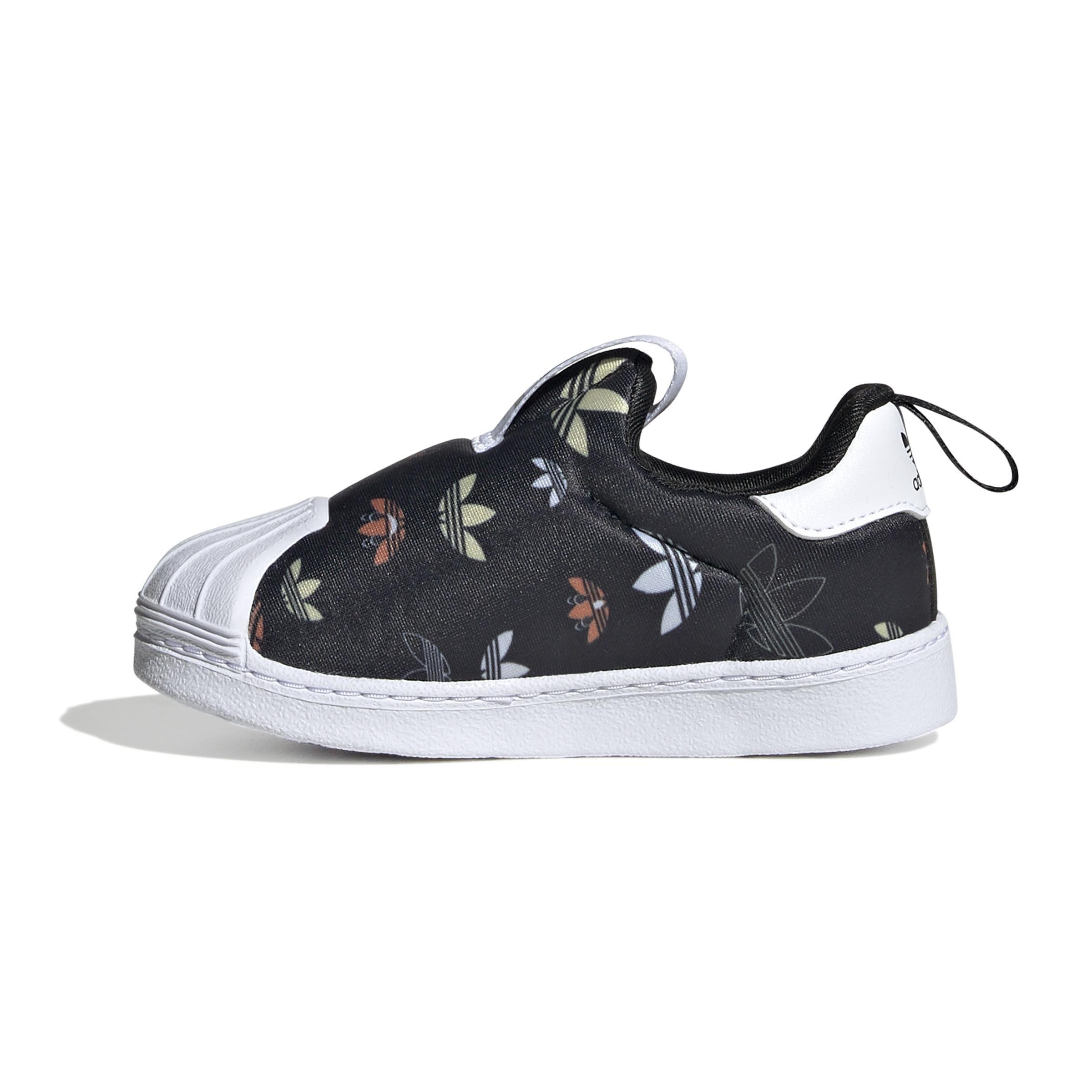 Unisex Kids Superstar 360 Shoes, Black, A901_ONE, large image number 10