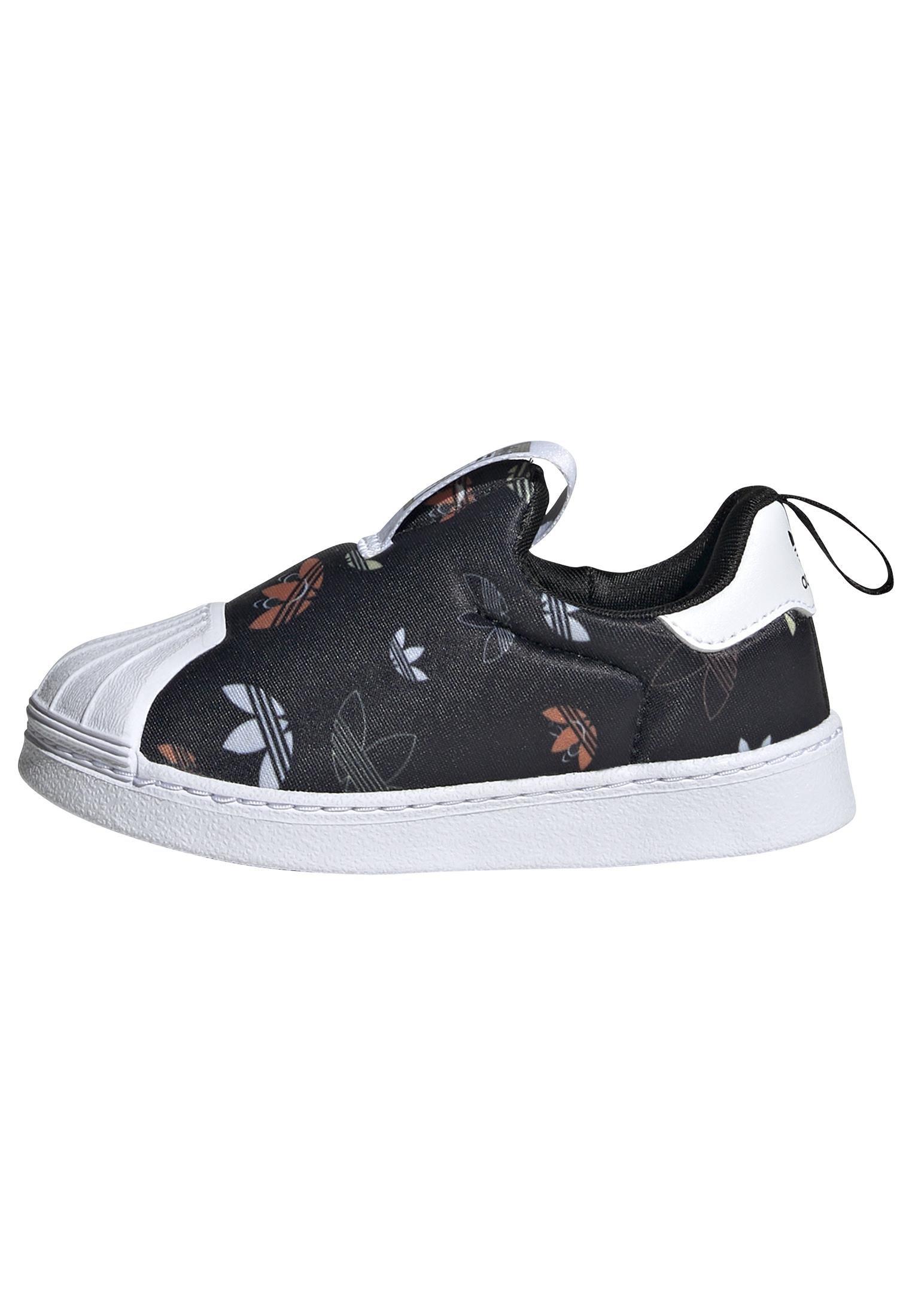 Unisex Kids Superstar 360 Shoes, Black, A901_ONE, large image number 11