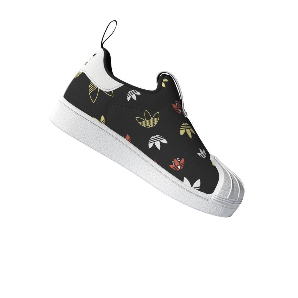 Unisex Kids Superstar 360 Shoes, Black, A901_ONE, large image number 14