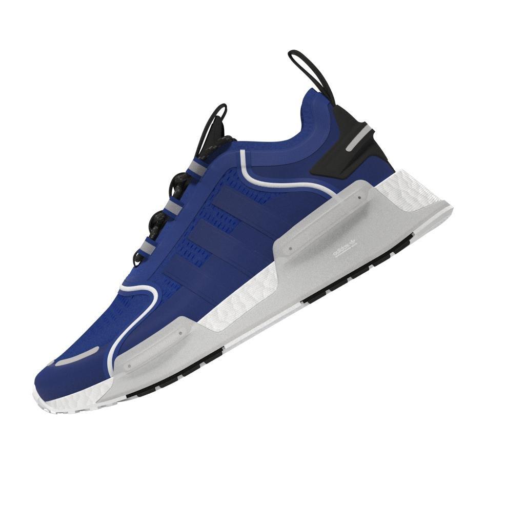 Unisex Nmd_V3 Shoes, Blue, A901_ONE, large image number 12