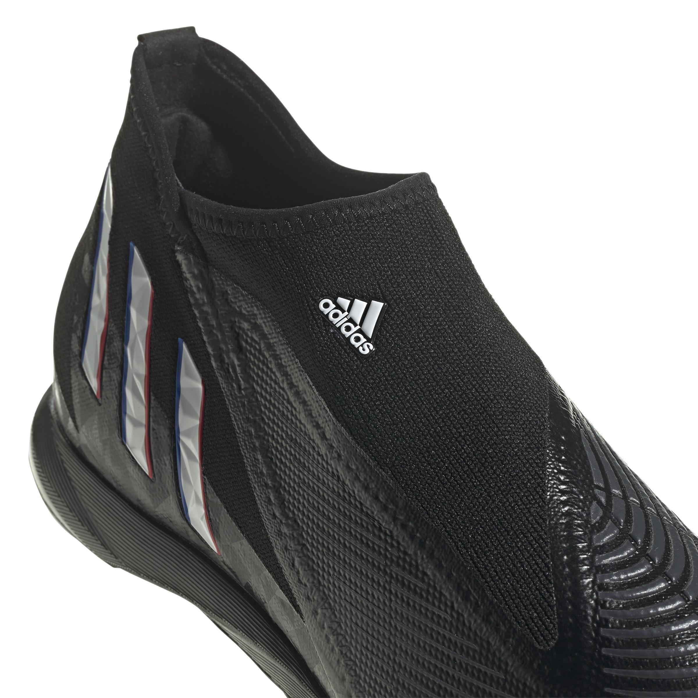 Unisex Predator Edge.3 Laceless Turf Boots, Black, , large image number 4