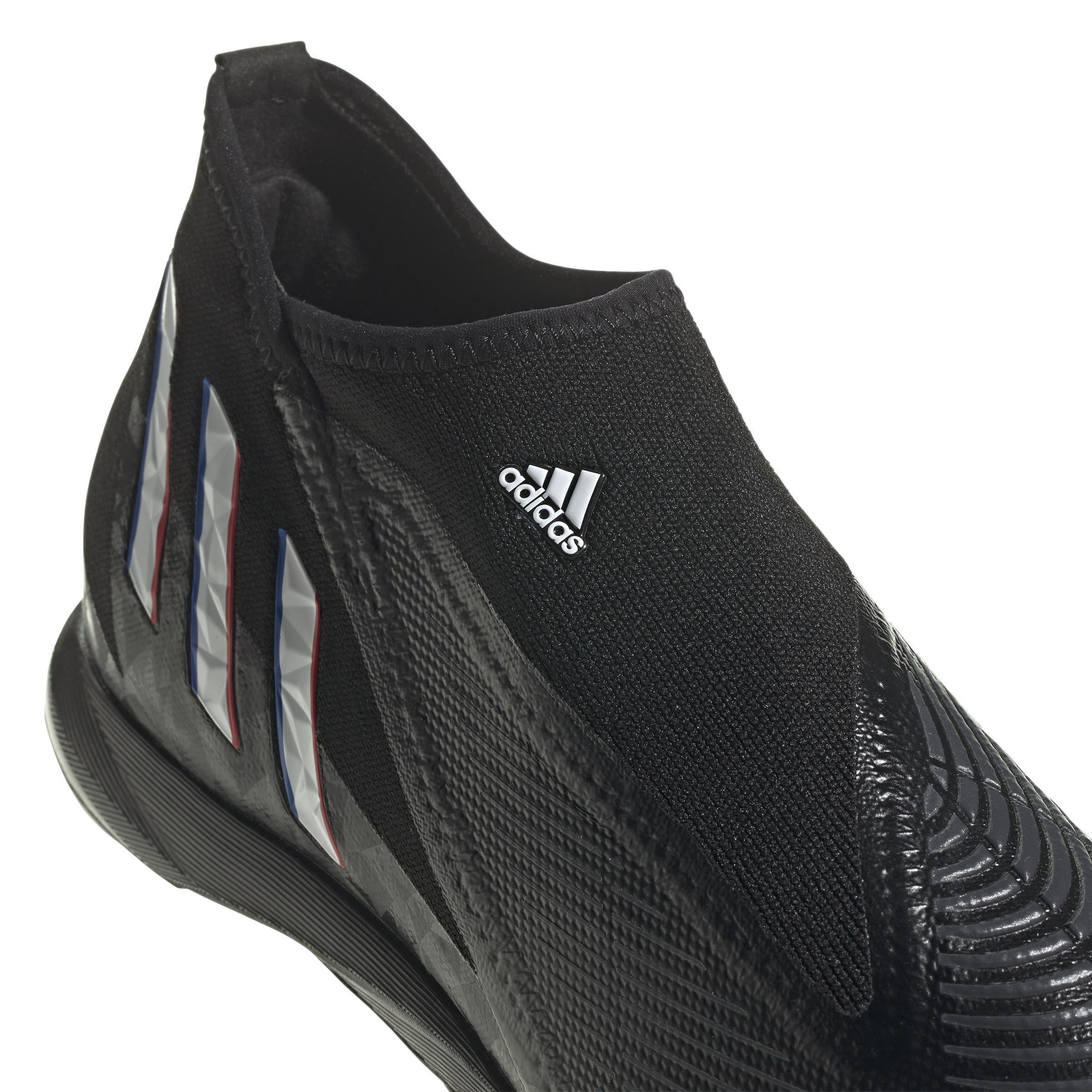 Predator Edge.3 Laceless Turf Boots, Black, A901_ONE, large image number 4