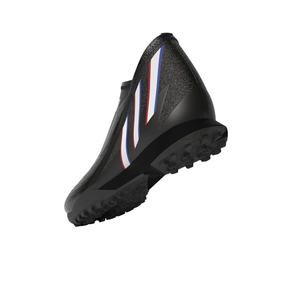 Unisex Predator Edge.3 Laceless Turf Boots, Black, , large image number 6