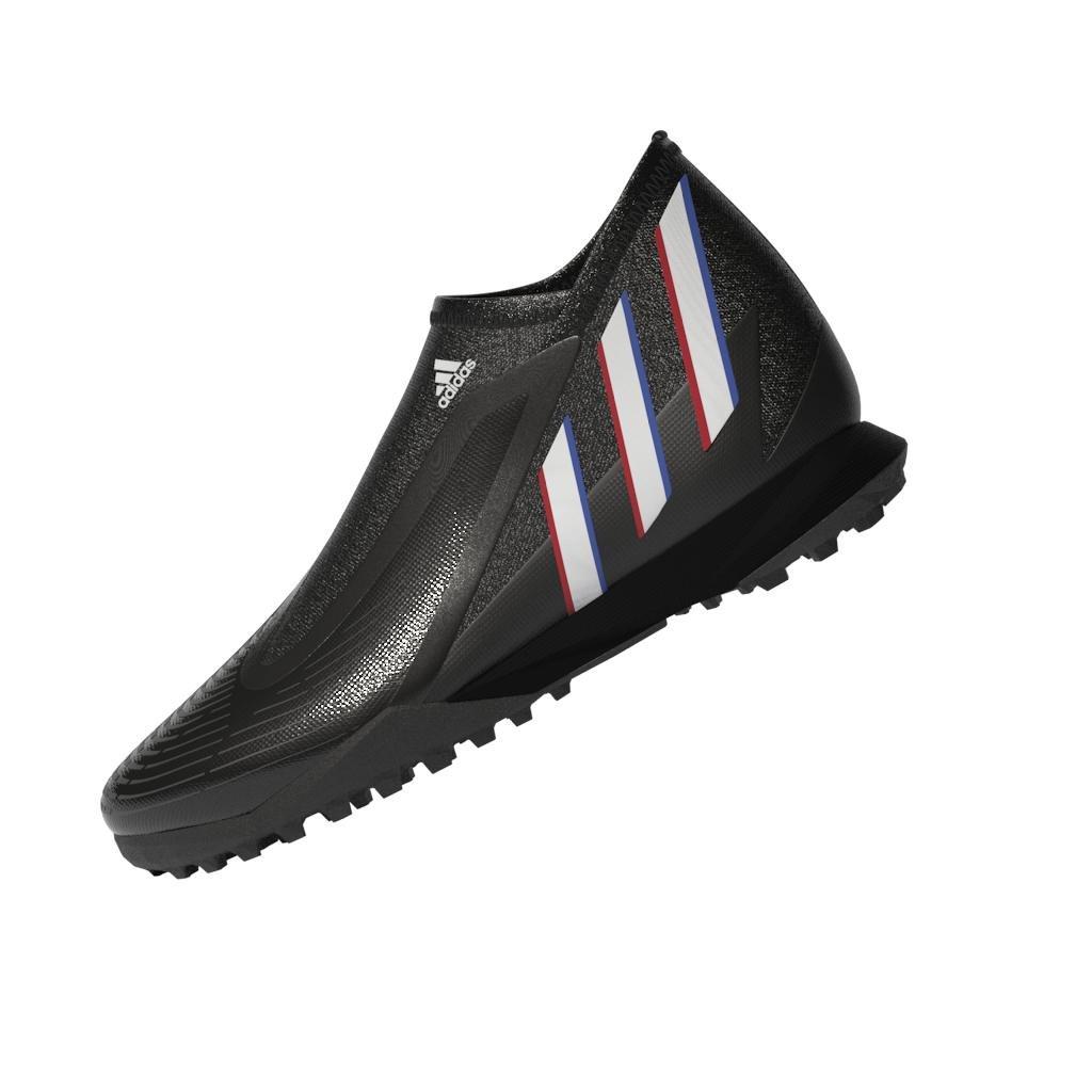 Unisex Predator Edge.3 Laceless Turf Boots, Black, , large image number 7