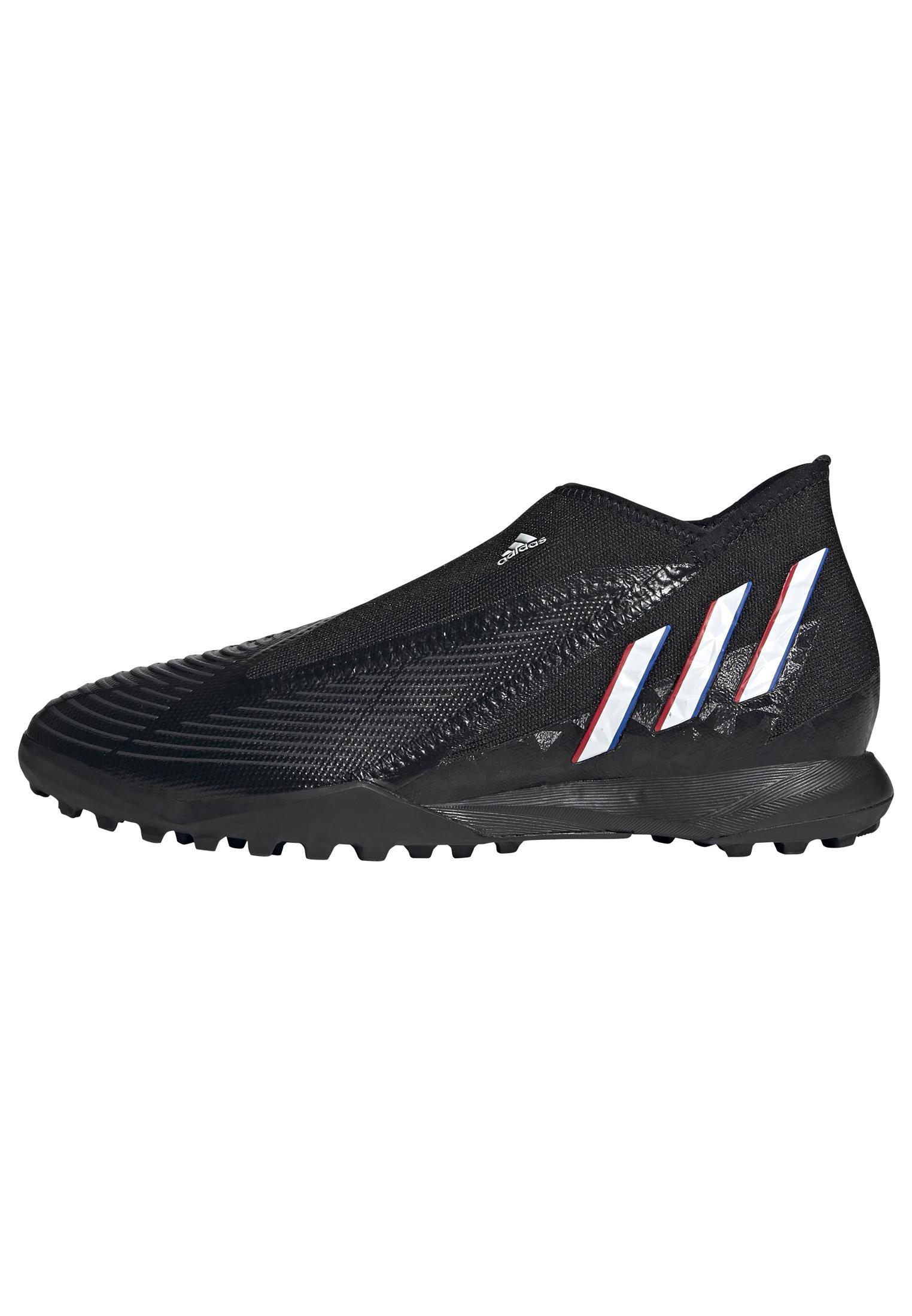 Unisex Predator Edge.3 Laceless Turf Boots, Black, , large image number 13