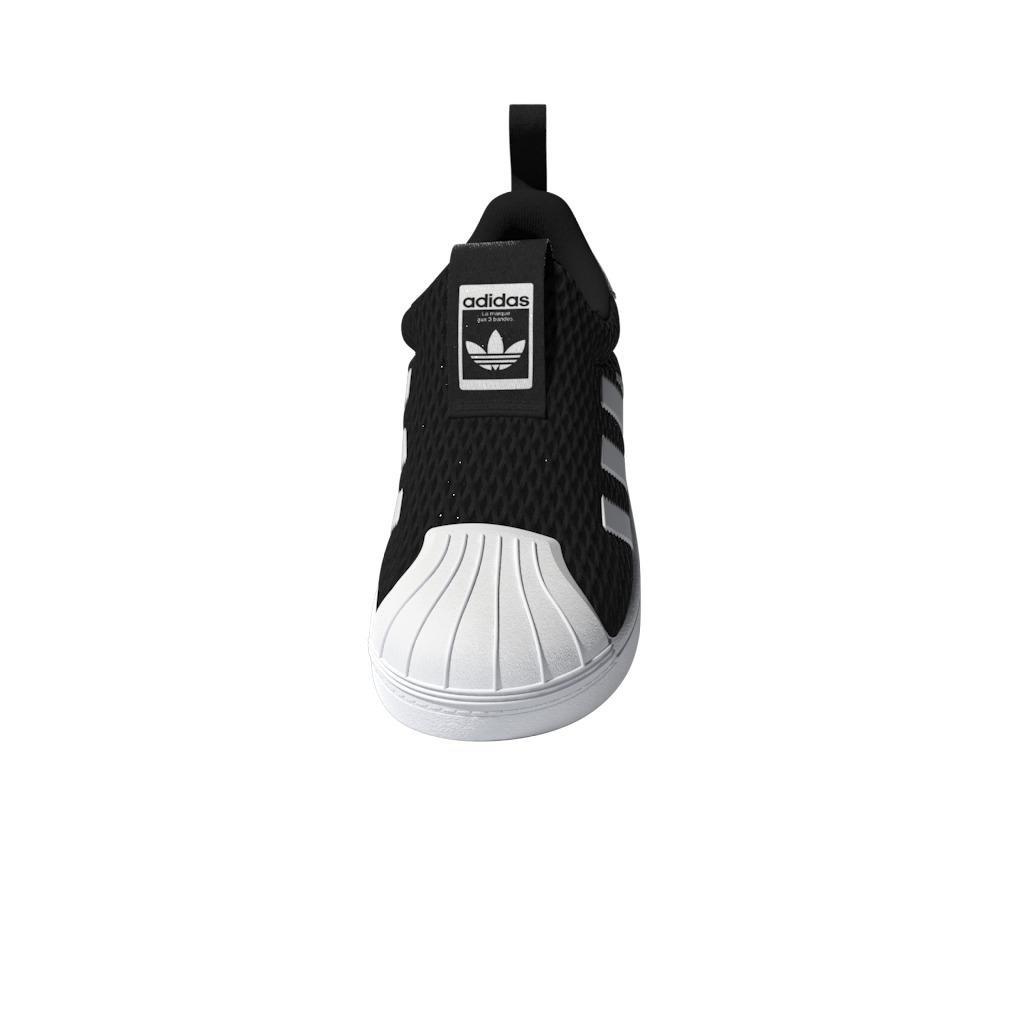 Unisex Kids Superstar 360 Shoes, Black, A901_ONE, large image number 3