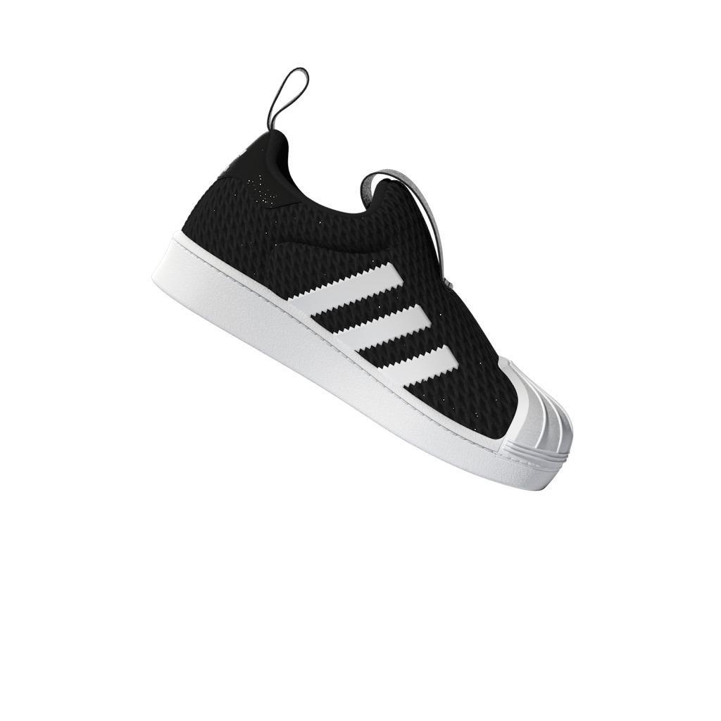 Unisex Kids Superstar 360 Shoes, Black, A901_ONE, large image number 5