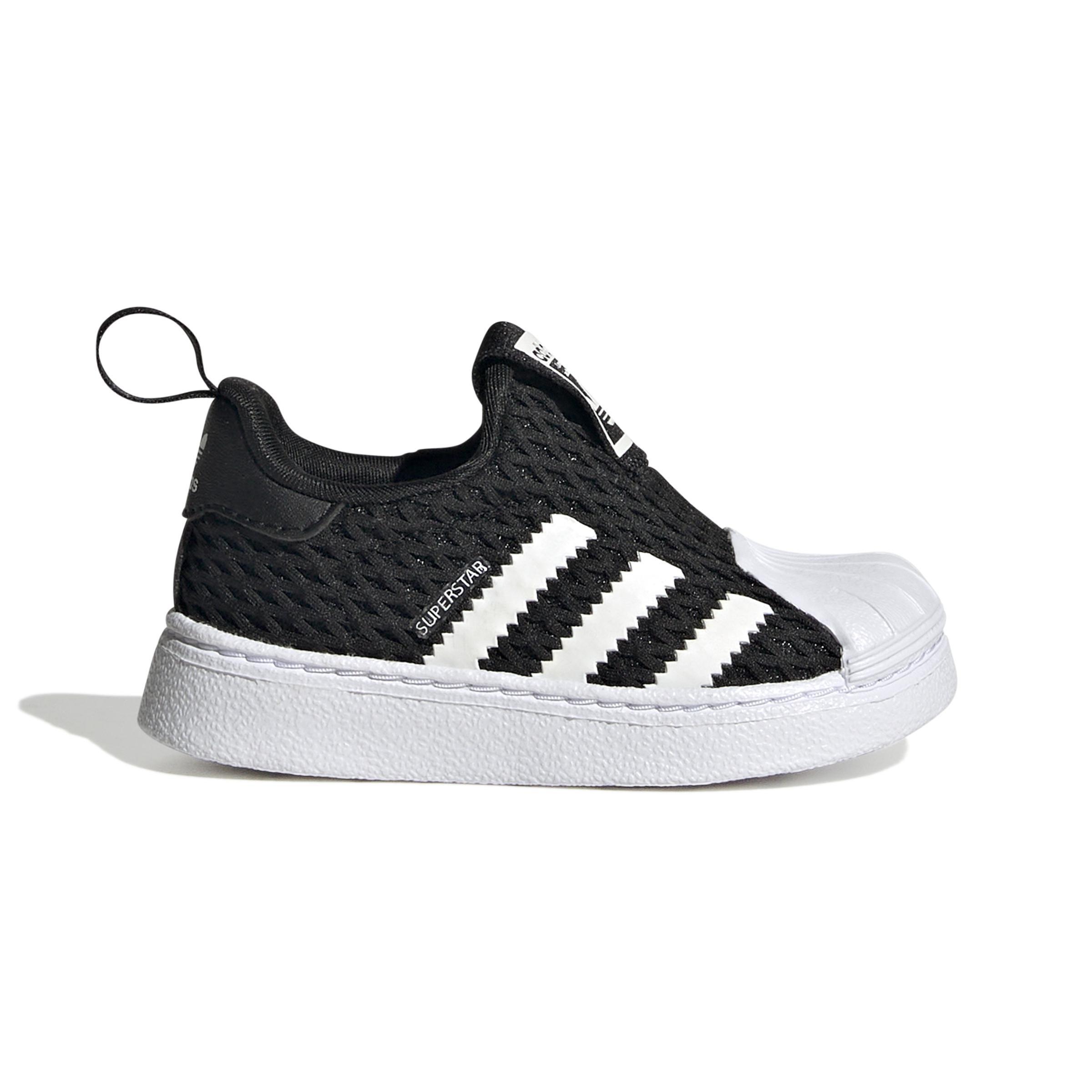 Unisex Kids Superstar 360 Shoes, Black, , large image number 0