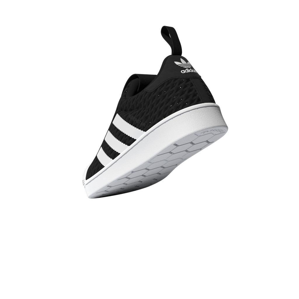 Unisex Kids Superstar 360 Shoes, Black, , large image number 11