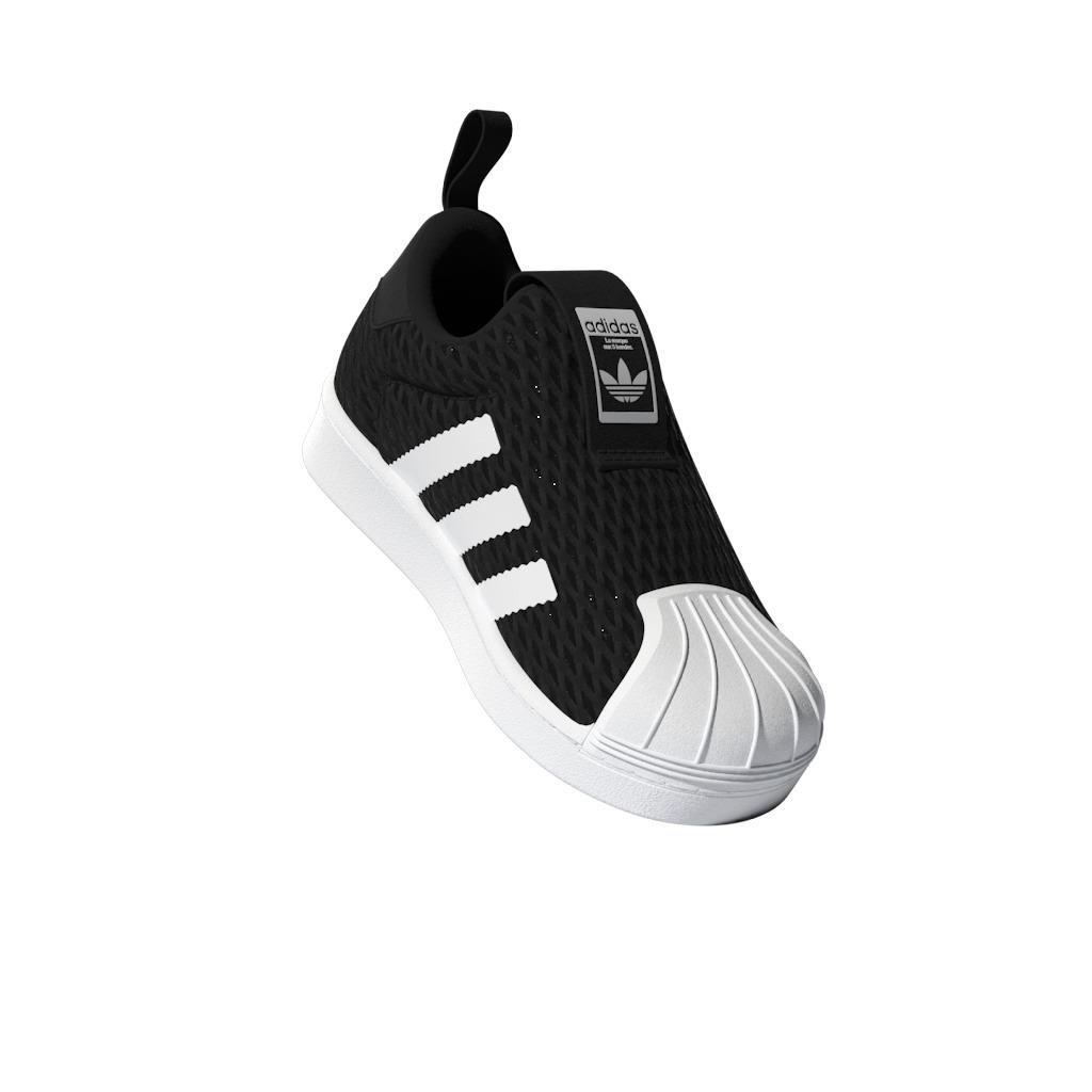 Unisex Kids Superstar 360 Shoes, Black, A901_ONE, large image number 13