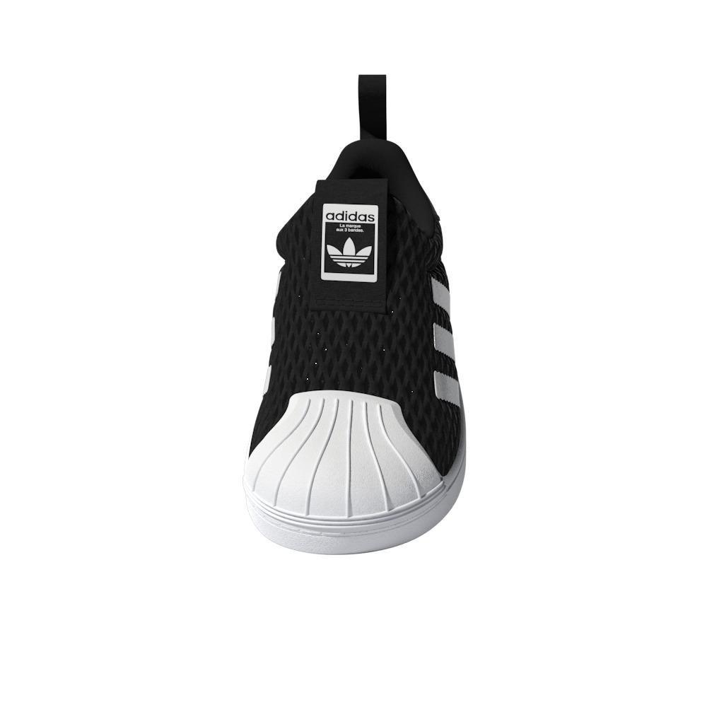 Unisex Kids Superstar 360 Shoes, Black, , large image number 14