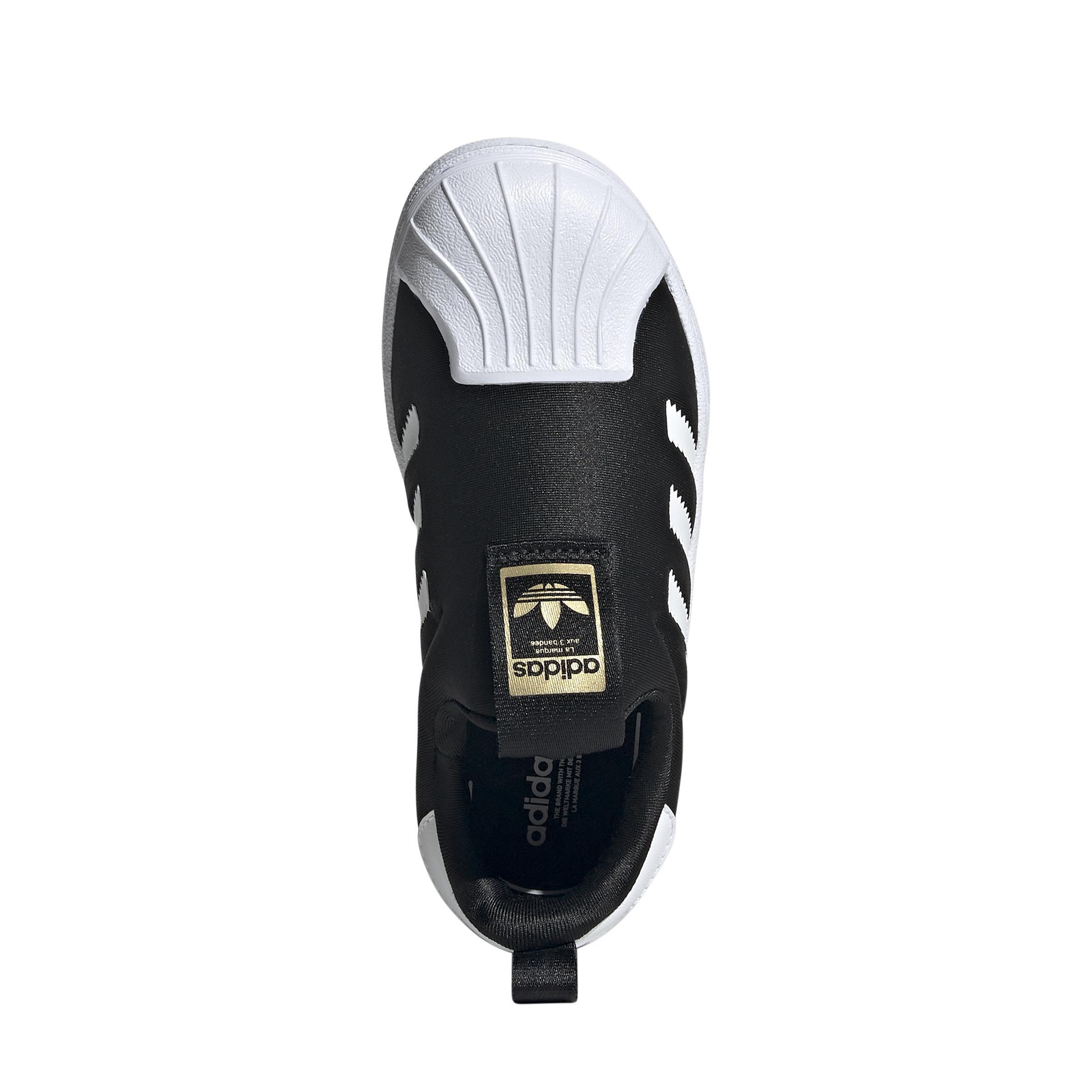 Unisex Kids Superstar 360 Shoes, Black, A901_ONE, large image number 1