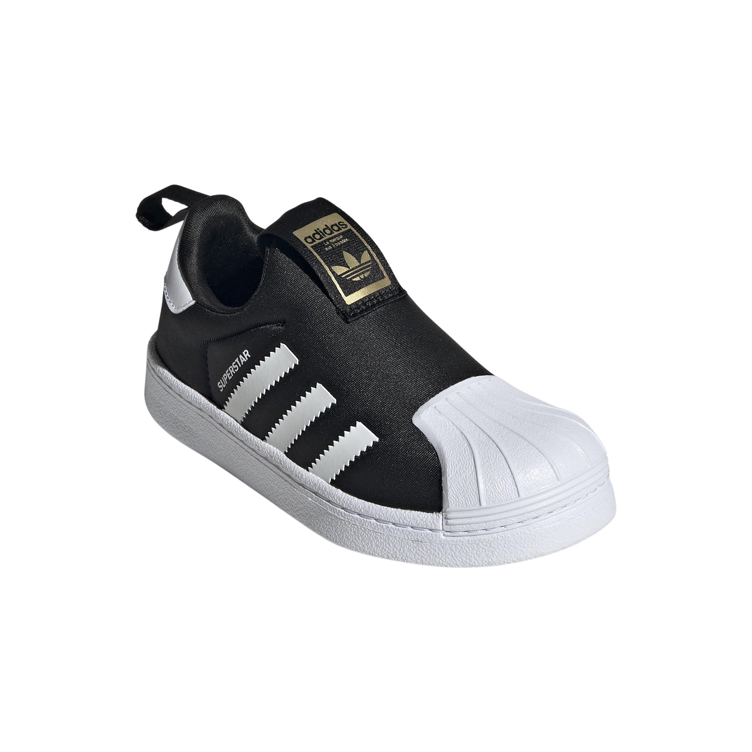 Unisex Kids Superstar 360 Shoes, Black, A901_ONE, large image number 2