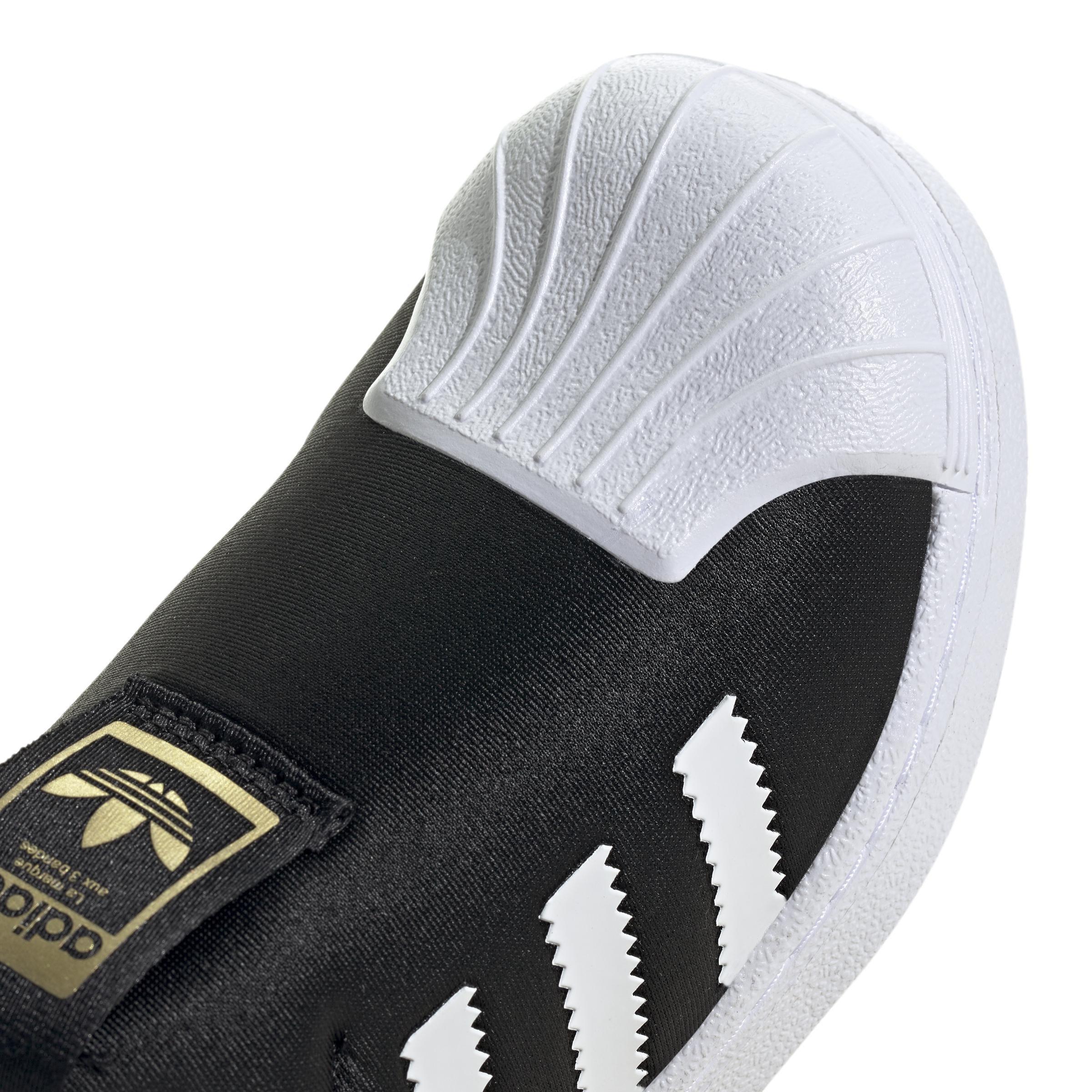 Unisex Kids Superstar 360 Shoes, Black, A901_ONE, large image number 5