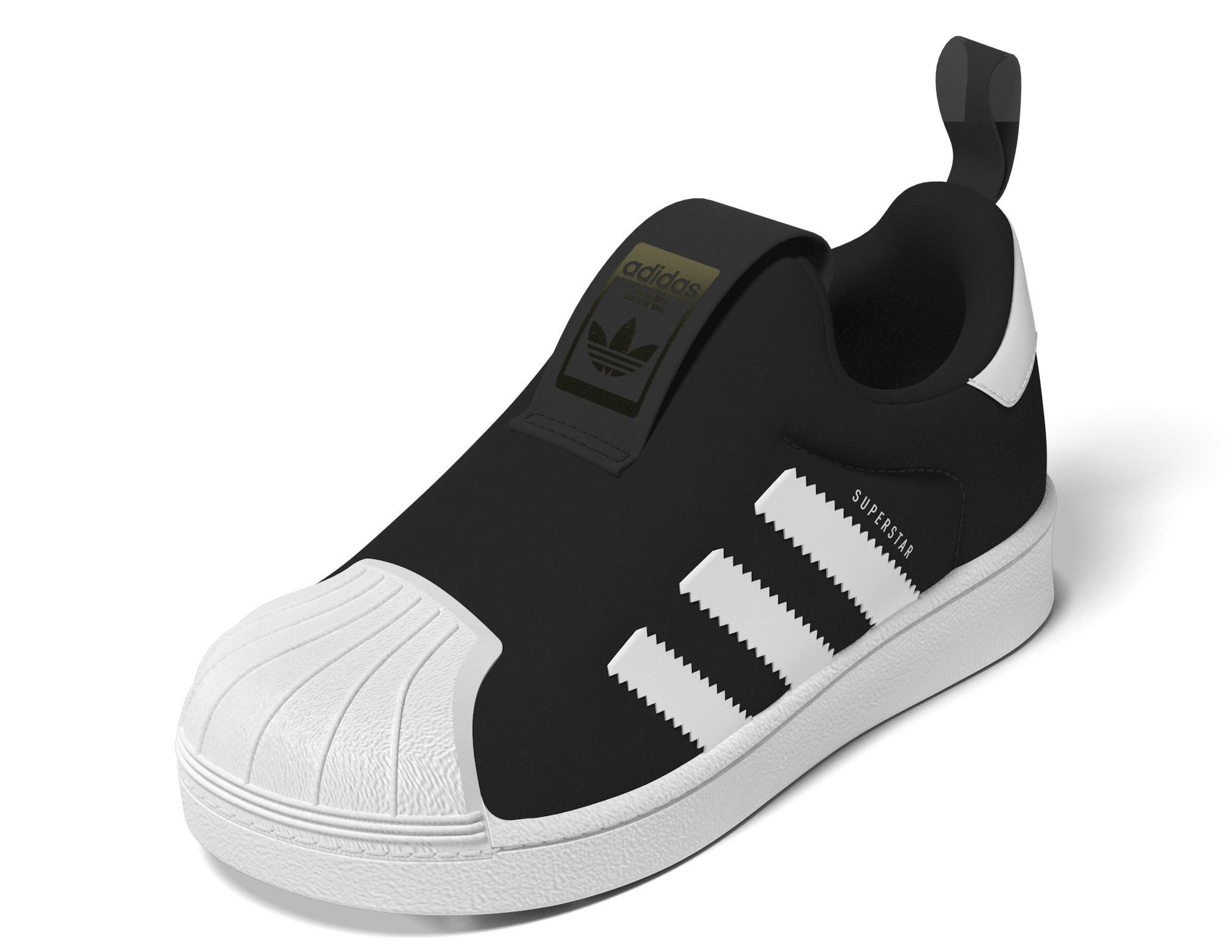 Unisex Kids Superstar 360 Shoes, Black, , large image number 9