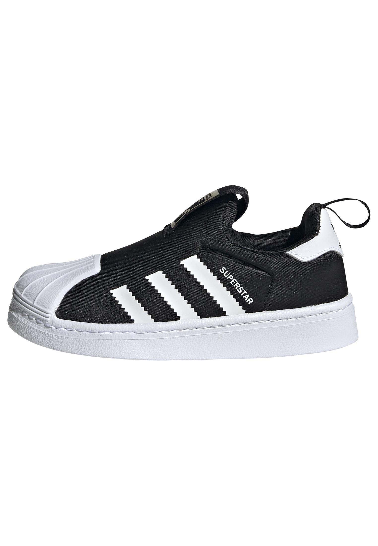 Unisex Kids Superstar 360 Shoes, Black, A901_ONE, large image number 11