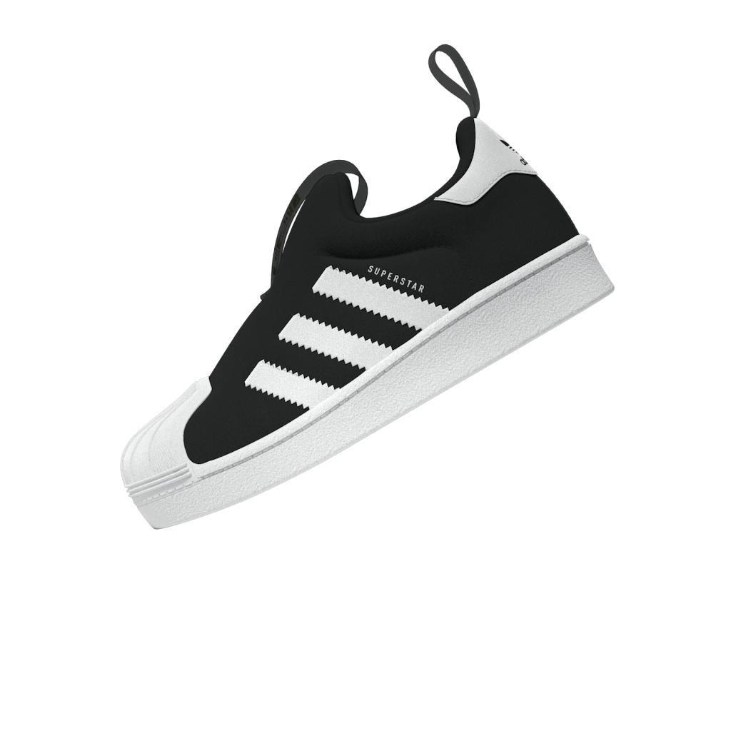 Unisex Kids Superstar 360 Shoes, Black, A901_ONE, large image number 12