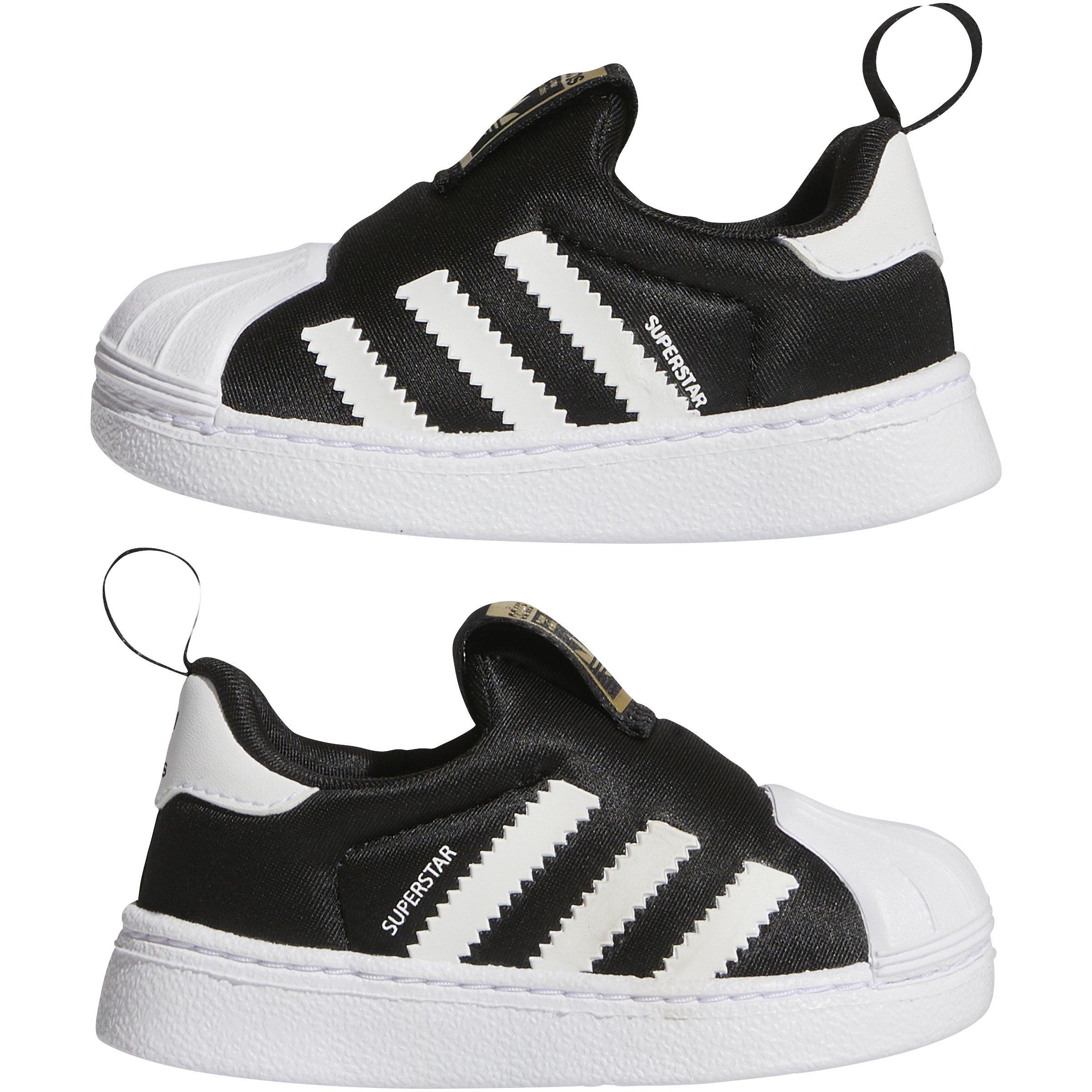 Unisex Kids Superstar 360 Shoes, Black, A901_ONE, large image number 8