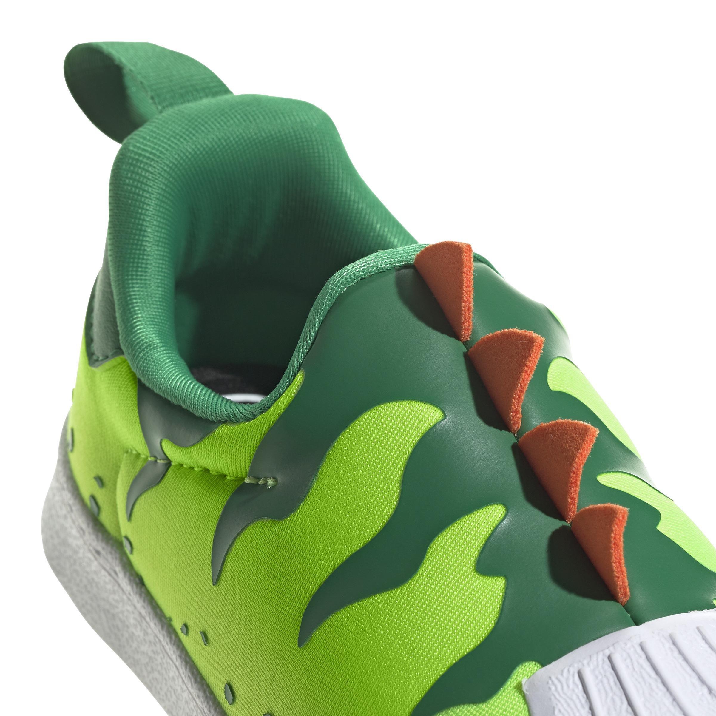 Unisex Kids Superstar 360 Shoes Team, Green, A901_ONE, large image number 4