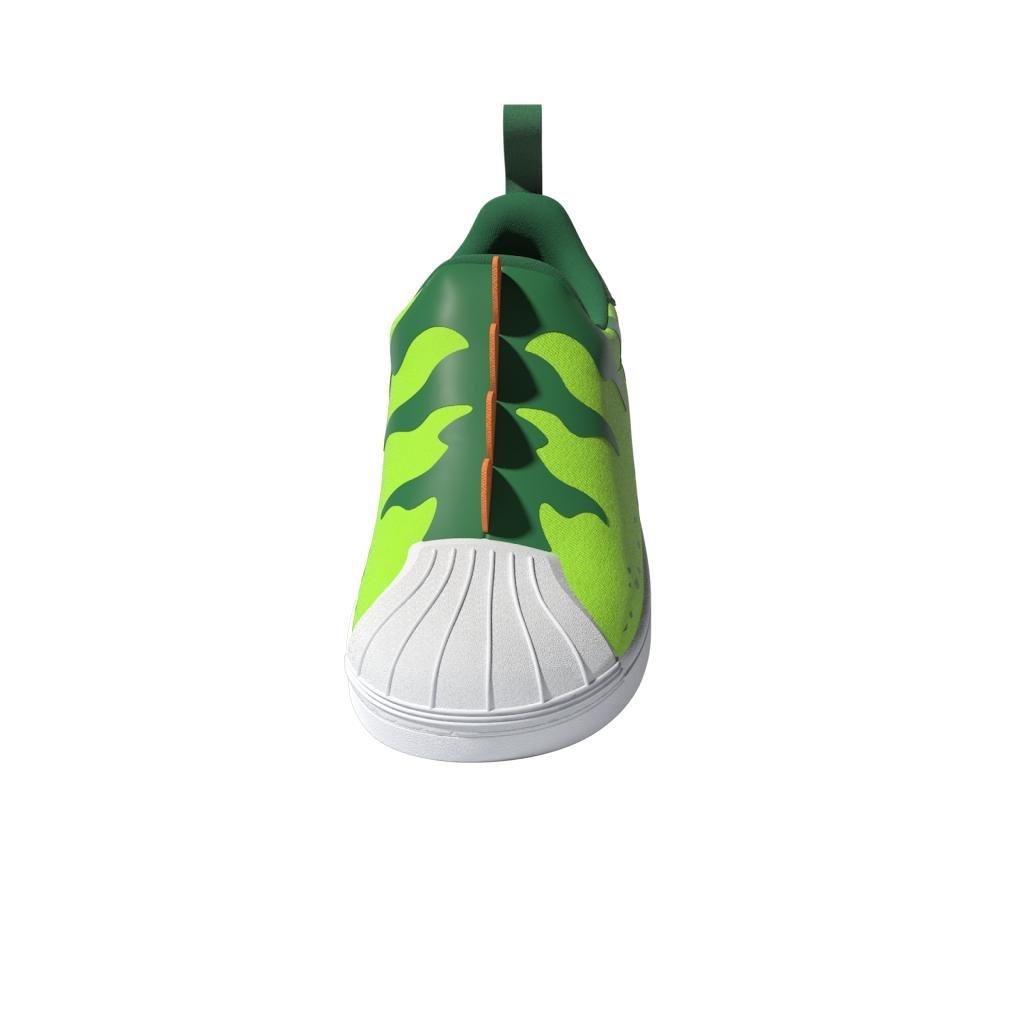 Unisex Kids Superstar 360 Shoes Team, Green, , large image number 7