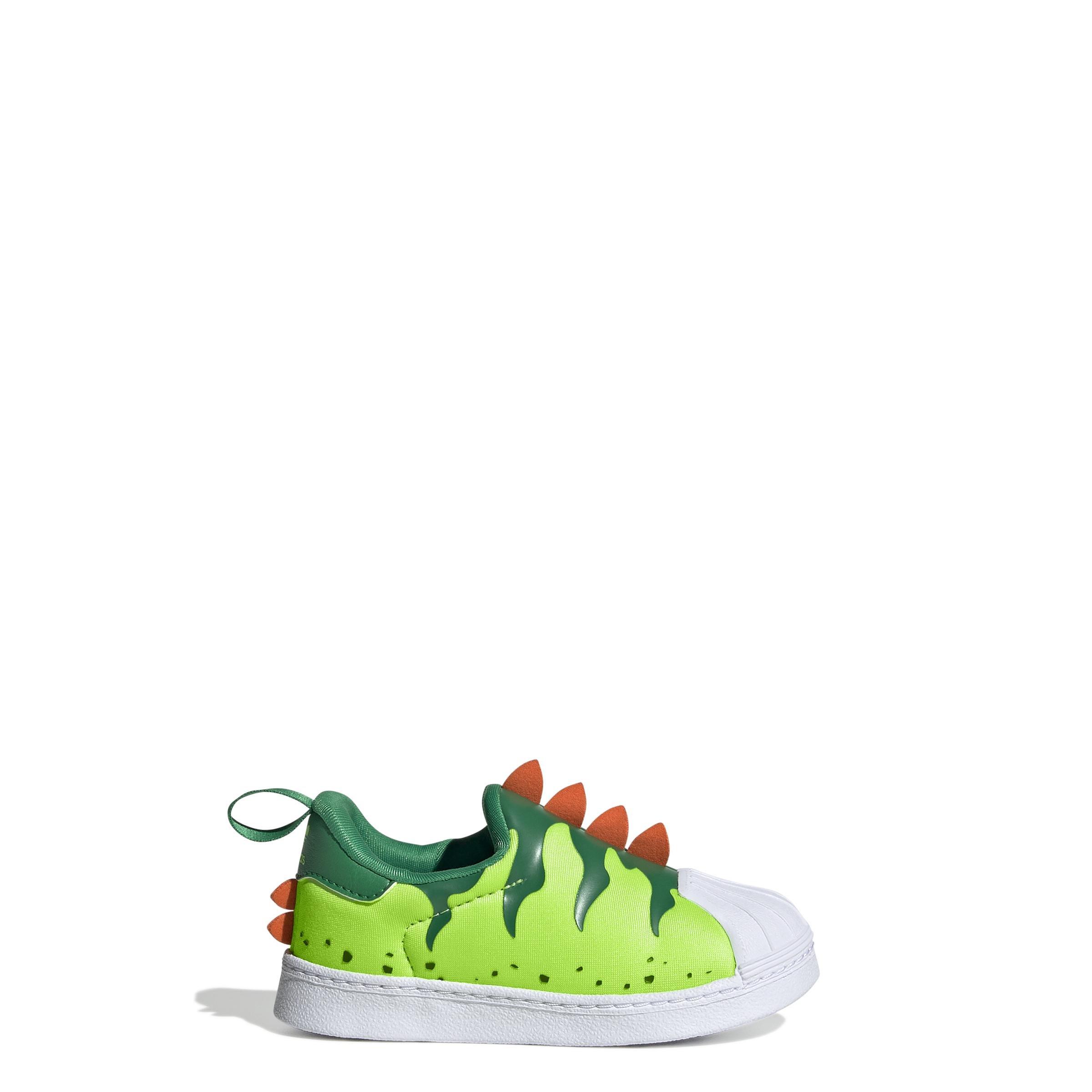 Unisex Kids Superstar 360 Shoes Team, Green, A901_ONE, large image number 11