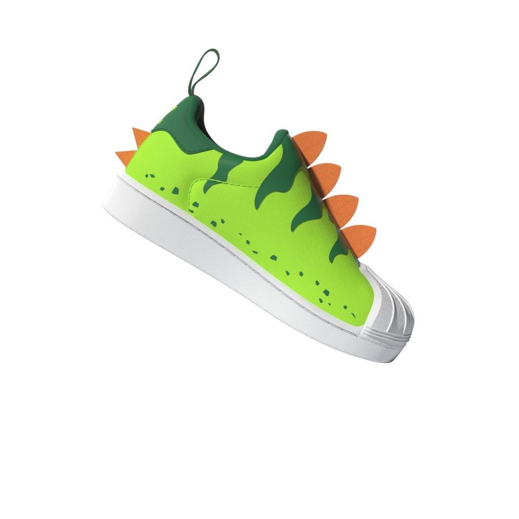 Unisex Kids Superstar 360 Shoes Team, Green, A901_ONE, large image number 18